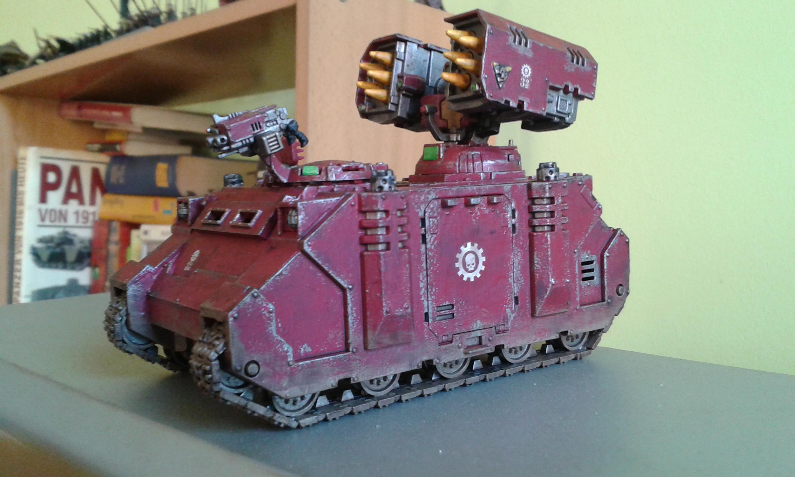 Ordo Reductors, Rhino, Space Marines, Whirlwind