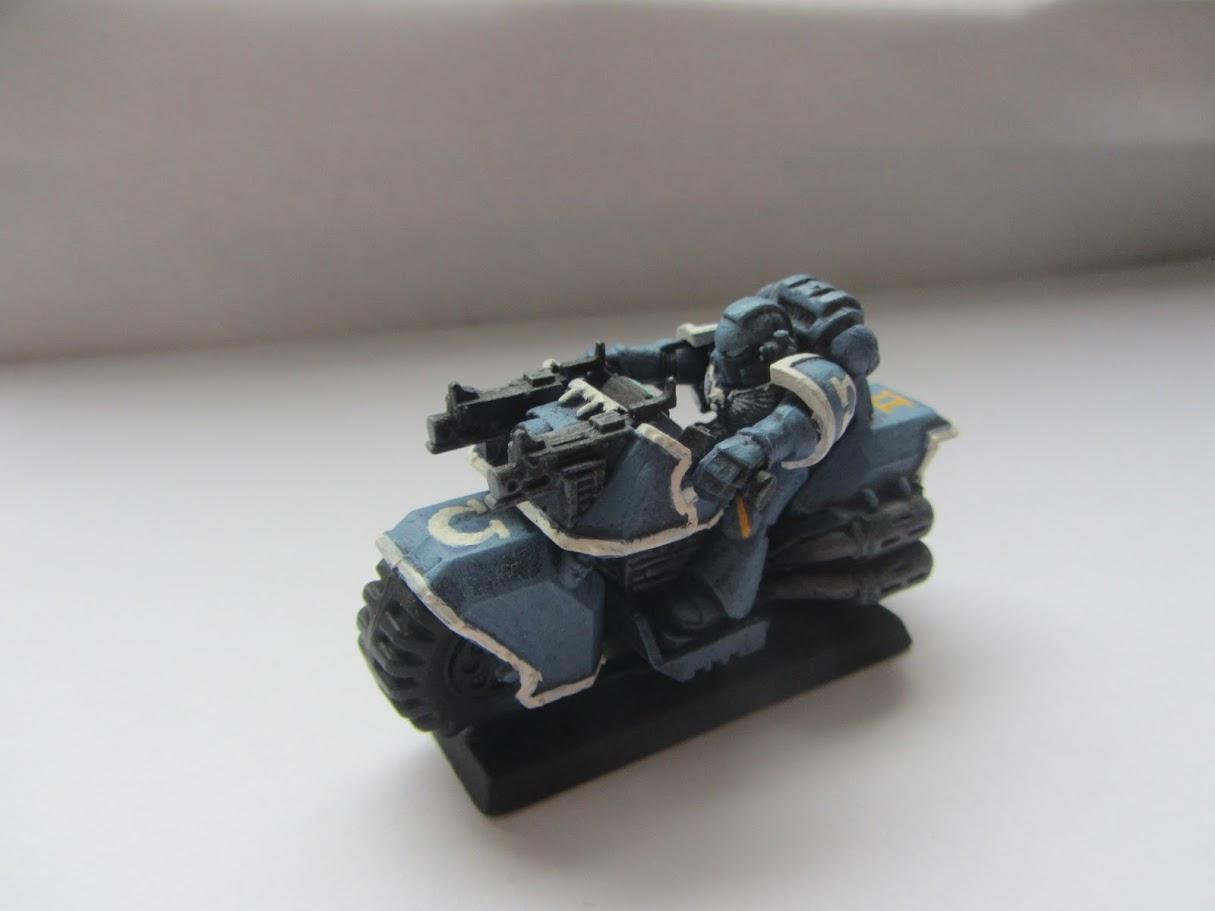 Space marine biker of the second Company 7th squad