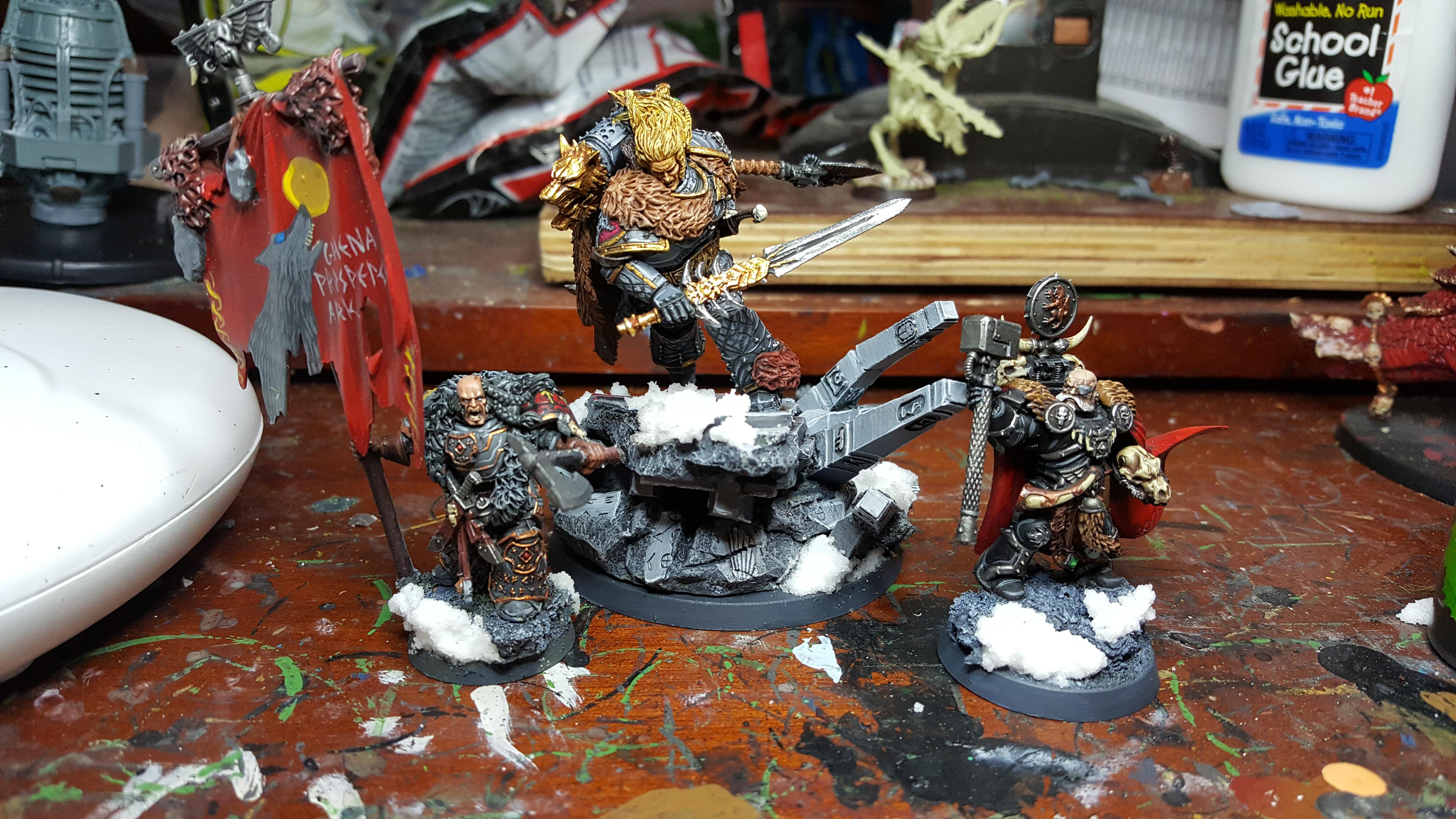 30k, Space Marines, Space Wolves