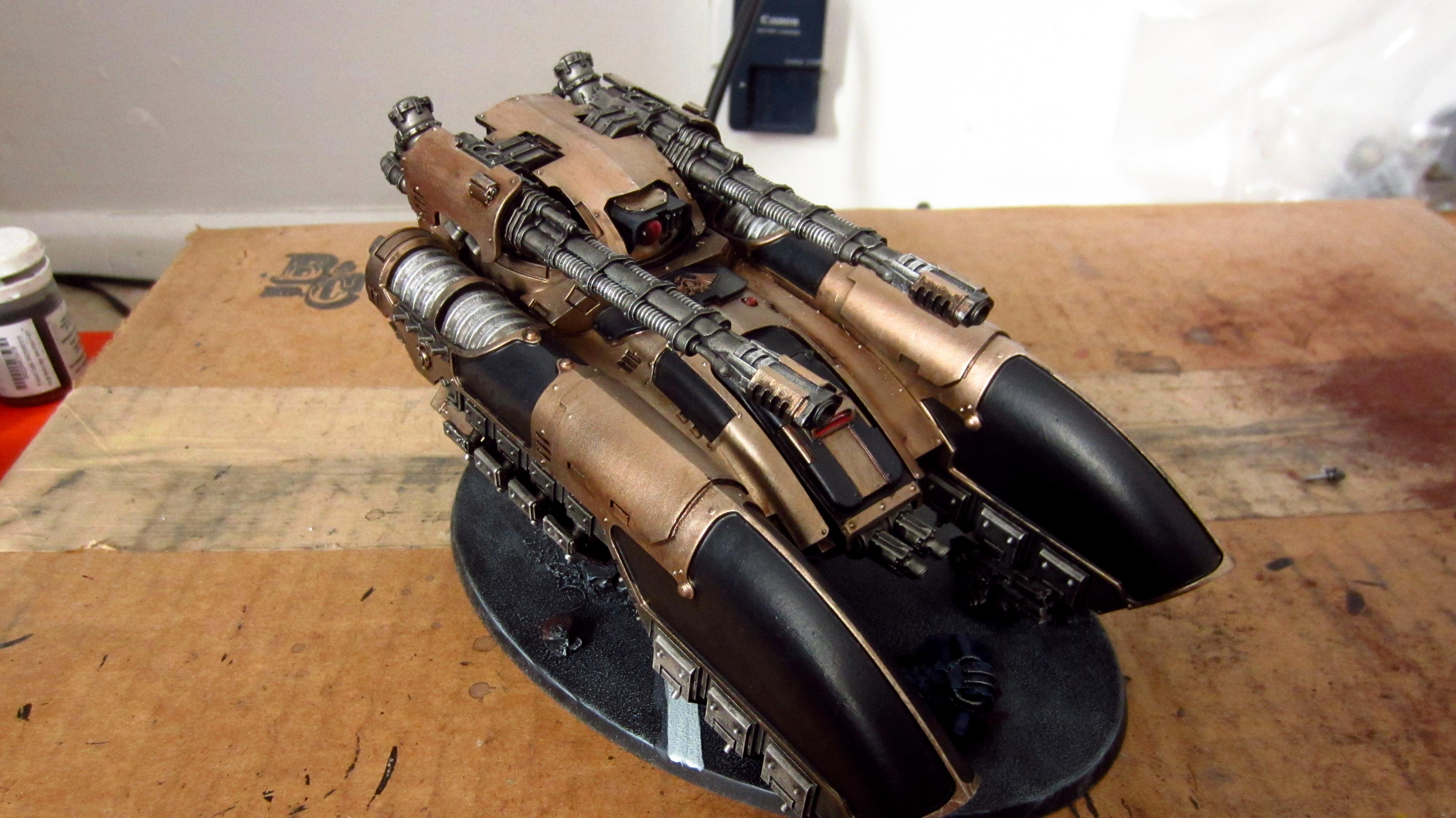 30k, Black, Caladius Grav Tank, Custodes, Gold, Horus Heresy, Red, Ten Thousand