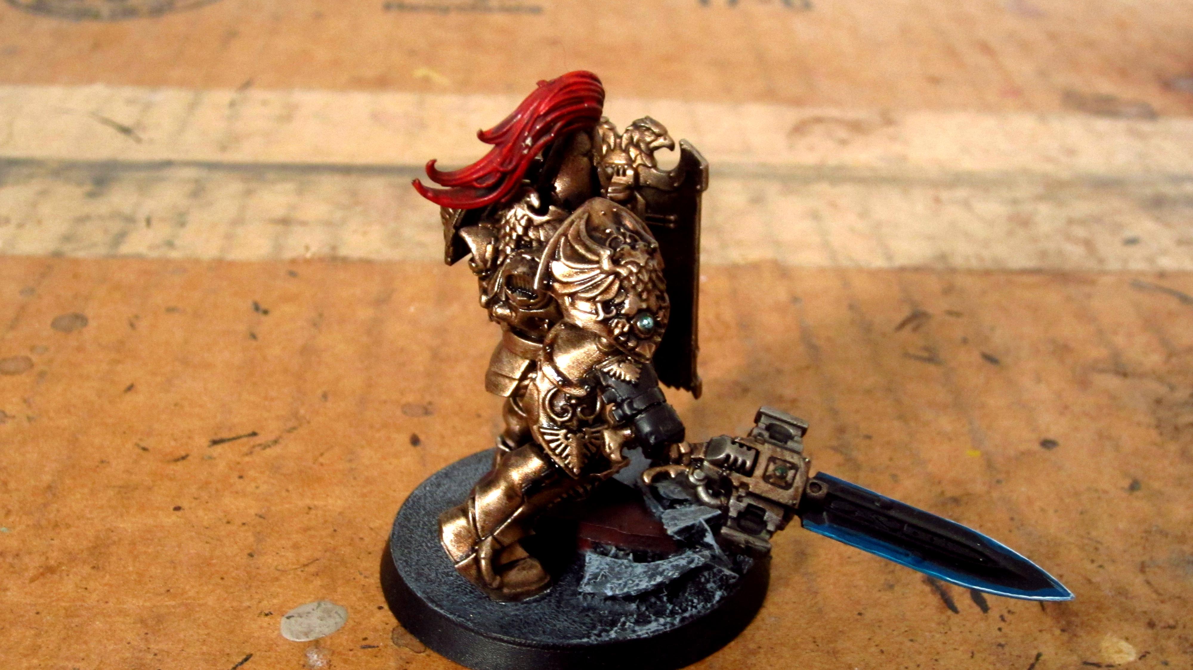 30k, Custodes, Gold, Horus Heresy, Red, Sentinel Guard, Shields, Ten Thousand