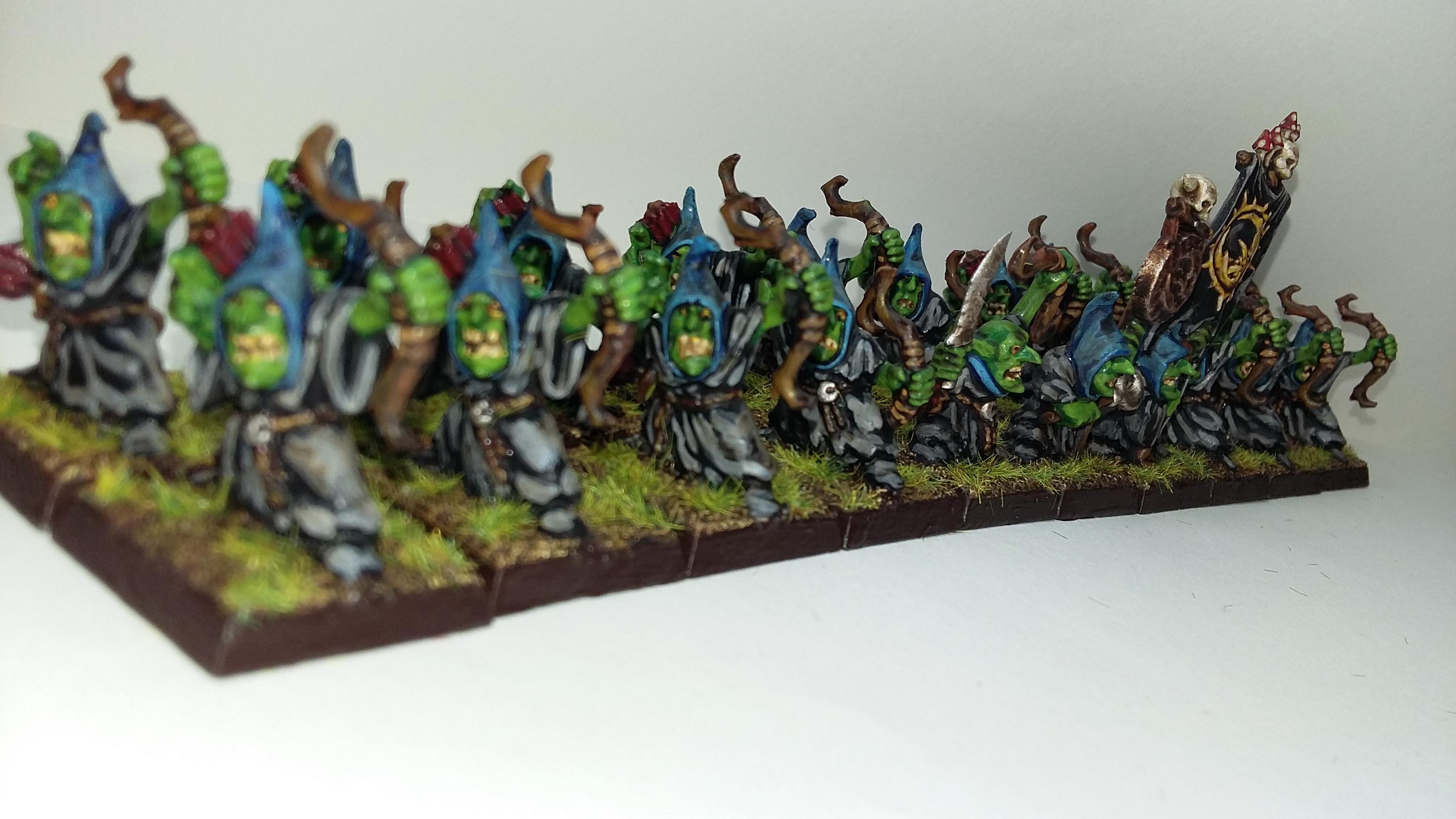 Blue Night Goblin Archers, Side - Blue Night Goblin Archers, Side ...