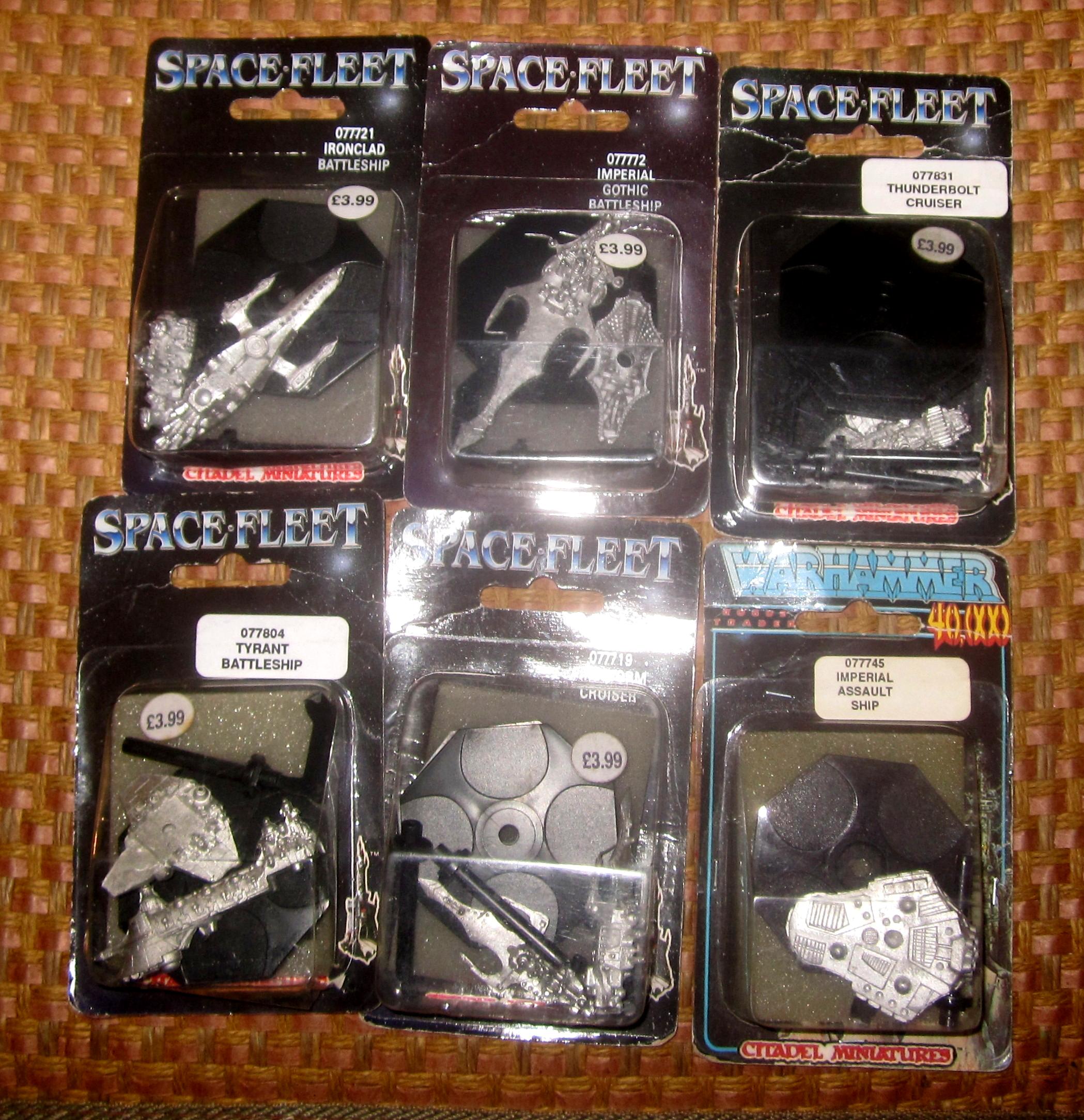 Packaging, Rogue Trader, Space Fleet