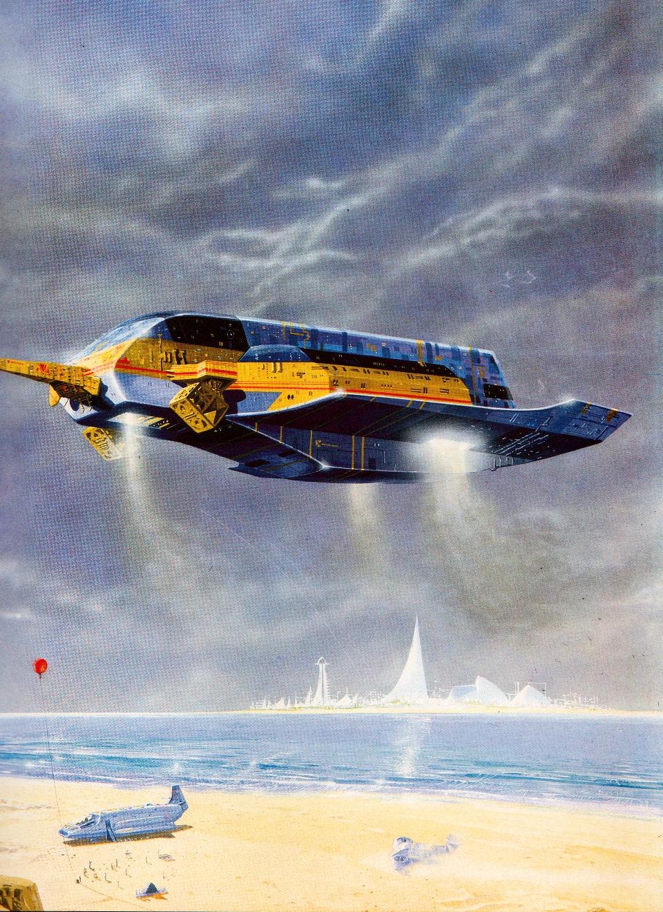 70s, Artwork, Copyright Original Artists, Retro, Science Fiction, Space Ship