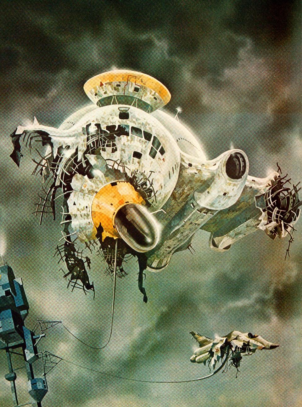 70s, Artwork, Copyright Original Artists, Retro, Science Fiction, Space Ship