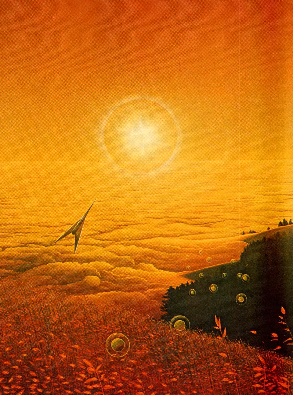 70s, Artwork, Copyright Original Artists, Retro, Science Fiction, Space Ship