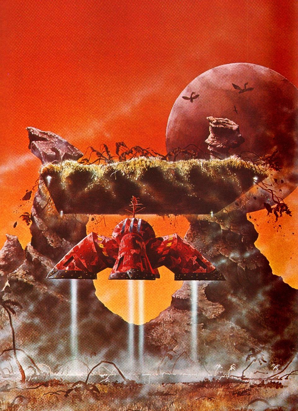 70s, Artwork, Copyright Original Artists, Retro, Science Fiction, Space Ship