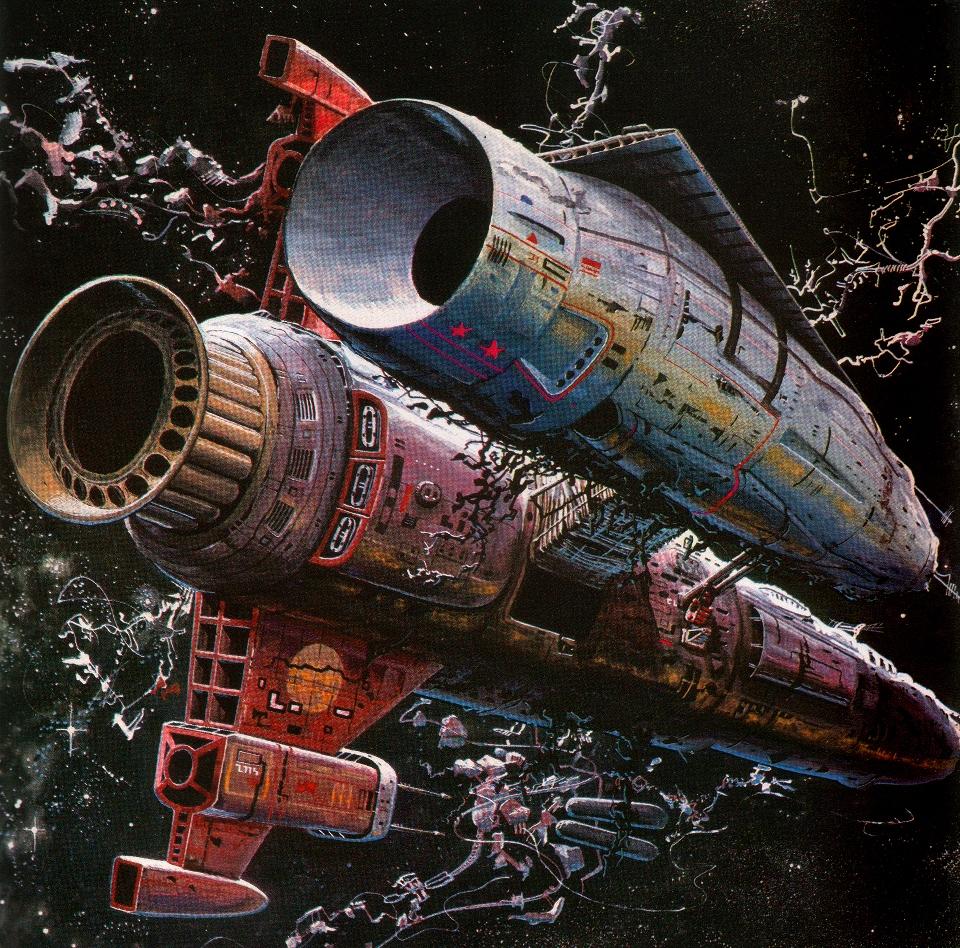 70s, Artwork, Copyright Original Artists, Retro, Science Fiction, Space Ship