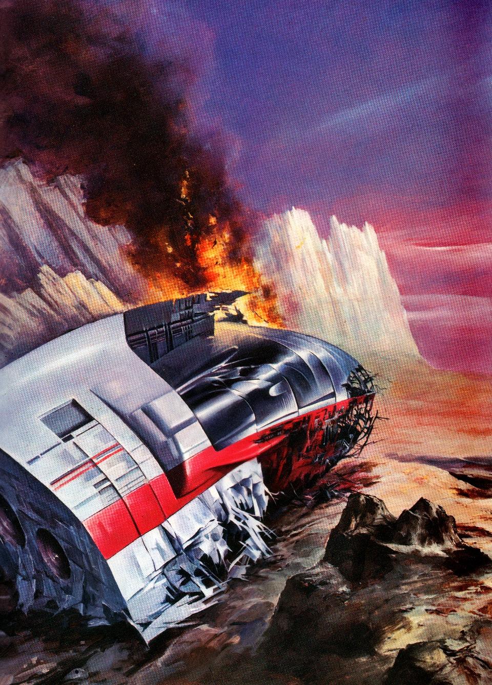 70s, Artwork, Copyright Original Artists, Retro, Science Fiction, Space Ship