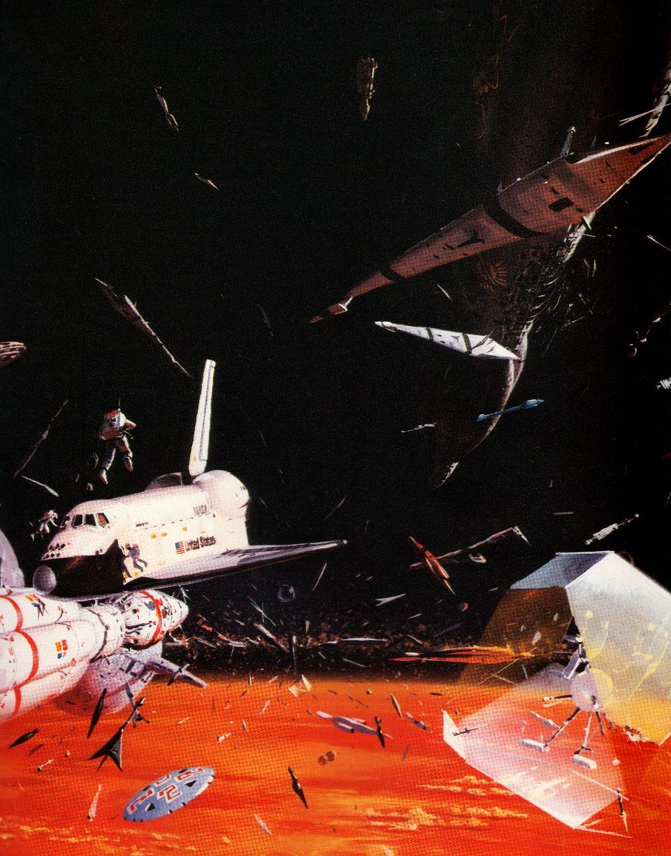 70s, Artwork, Copyright Original Artists, Retro, Science Fiction, Space Ship