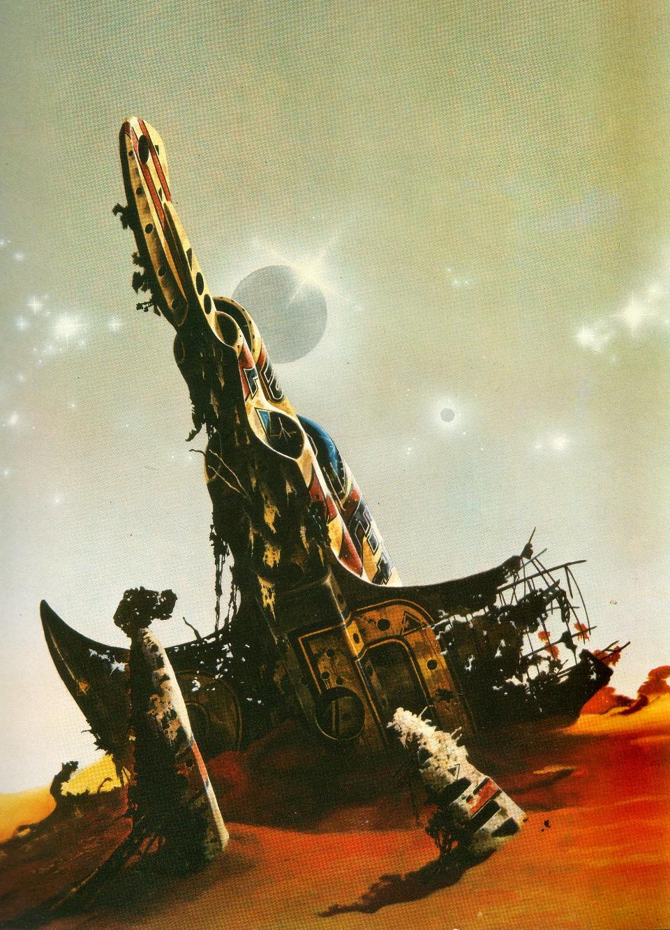 70s, Artwork, Copyright Original Artists, Retro, Science Fiction, Space Ship