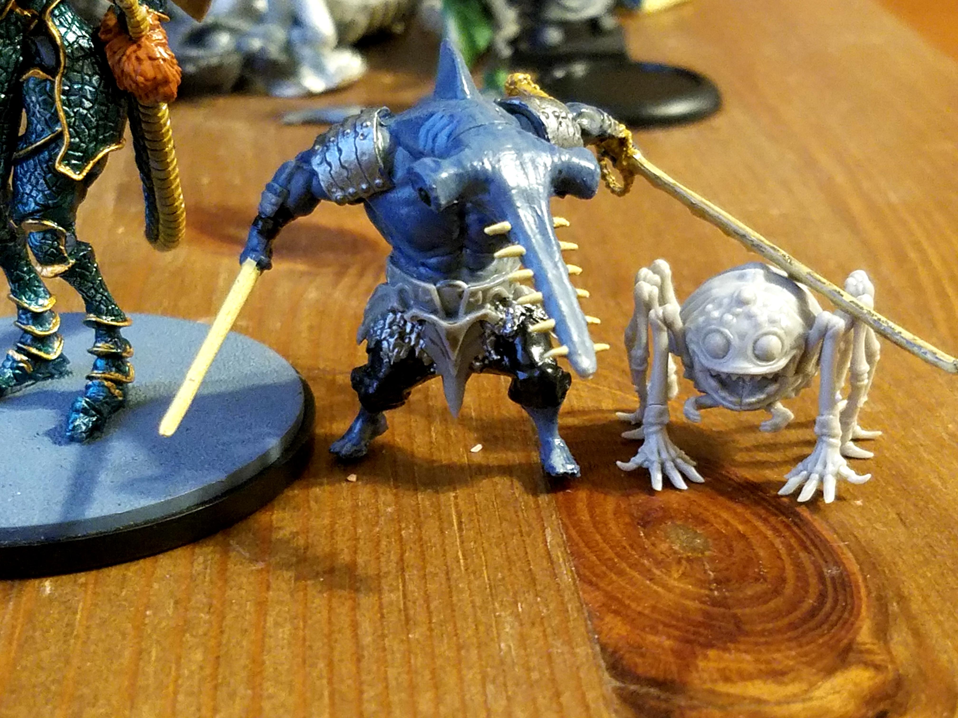 Hadross, Pit Fighter, Sharkman, Work In Progress, Wrath Of Kings