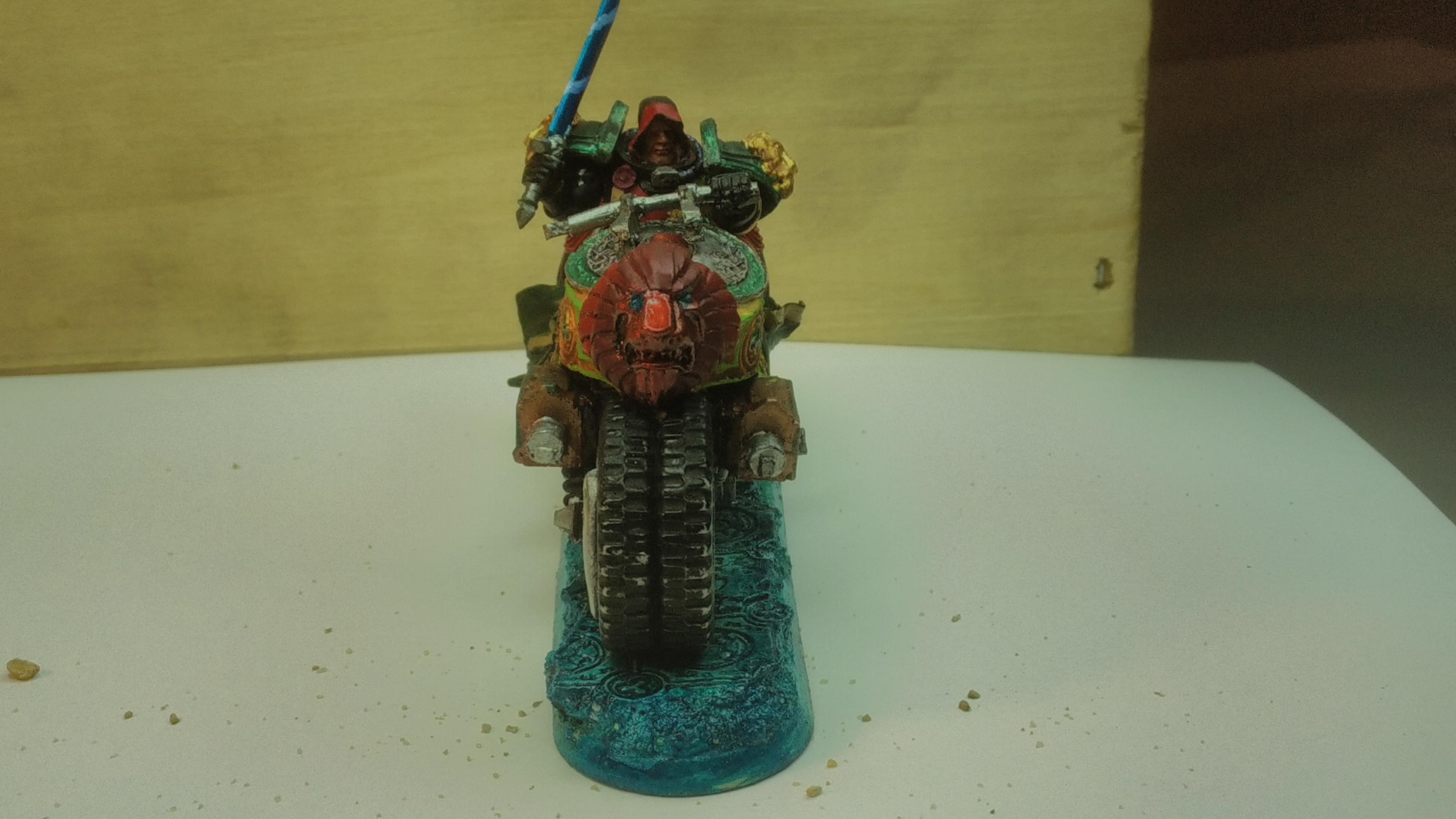 Legion Praetor on bike front