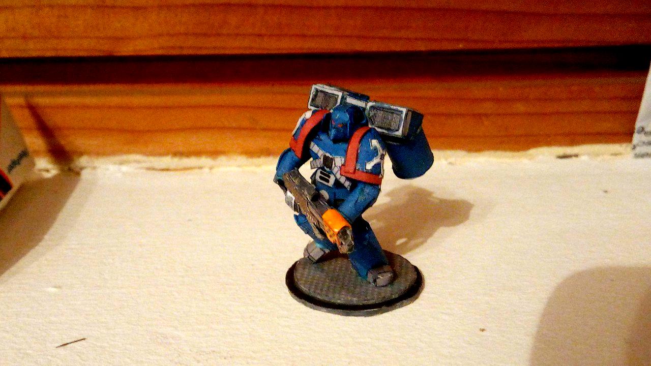 Papercraft, Space Marines, Ultramarines, Warhammer 40,000