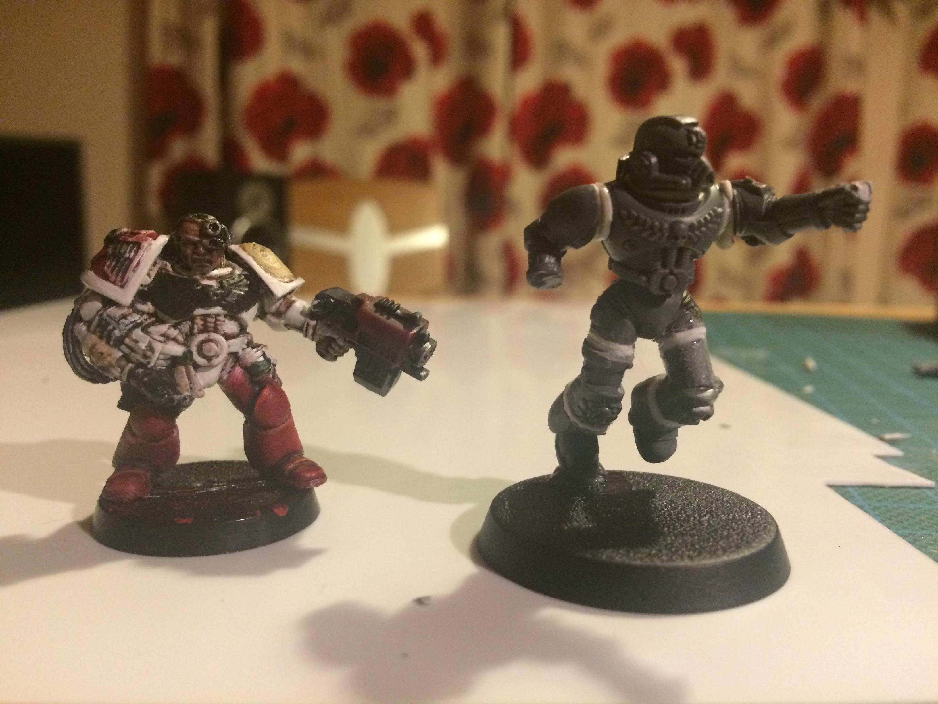 Art Scale, Blood Ravens, Conversion, Converting, Kitbash, Space Marines, True Scale, True-scale