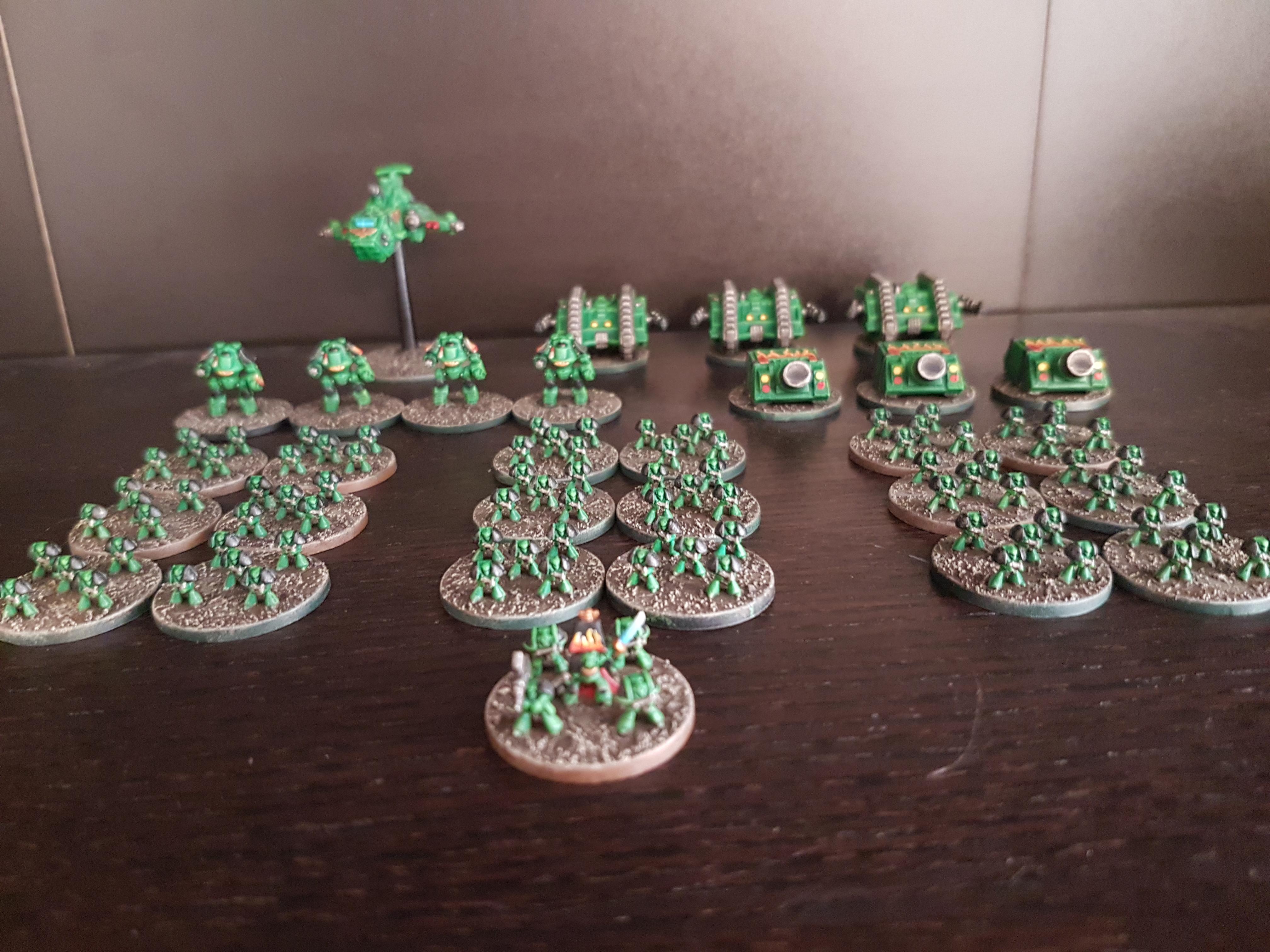 Epic, Imperial, Salamanders, Space Marines