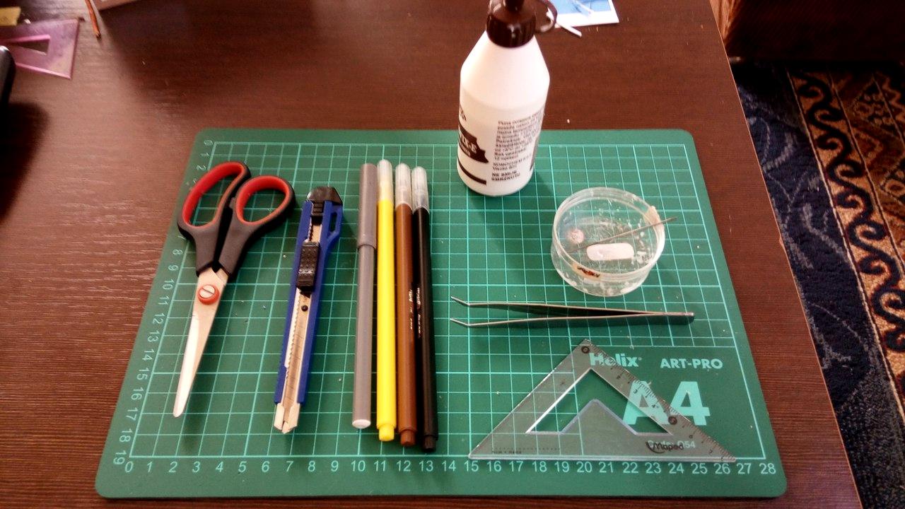 Papercraft, Tools