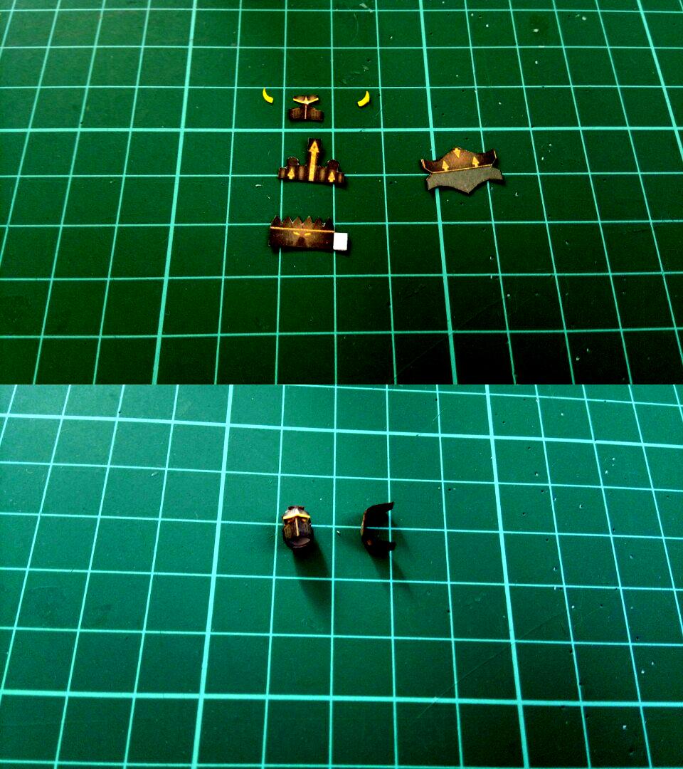 Papercraft, Head and Collar 