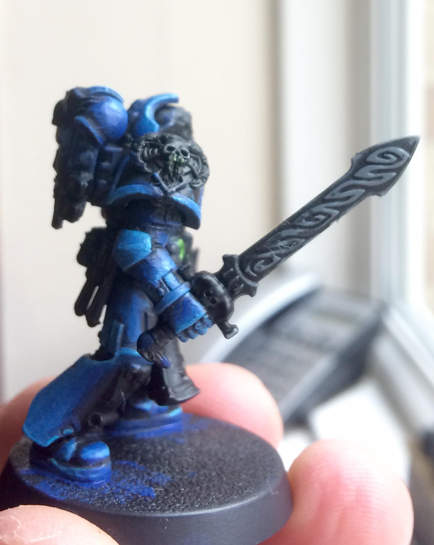 Art Scale, Blood Ravens, Conversion, Converting, Kitbash, Space Marines, True Scale, True-scale