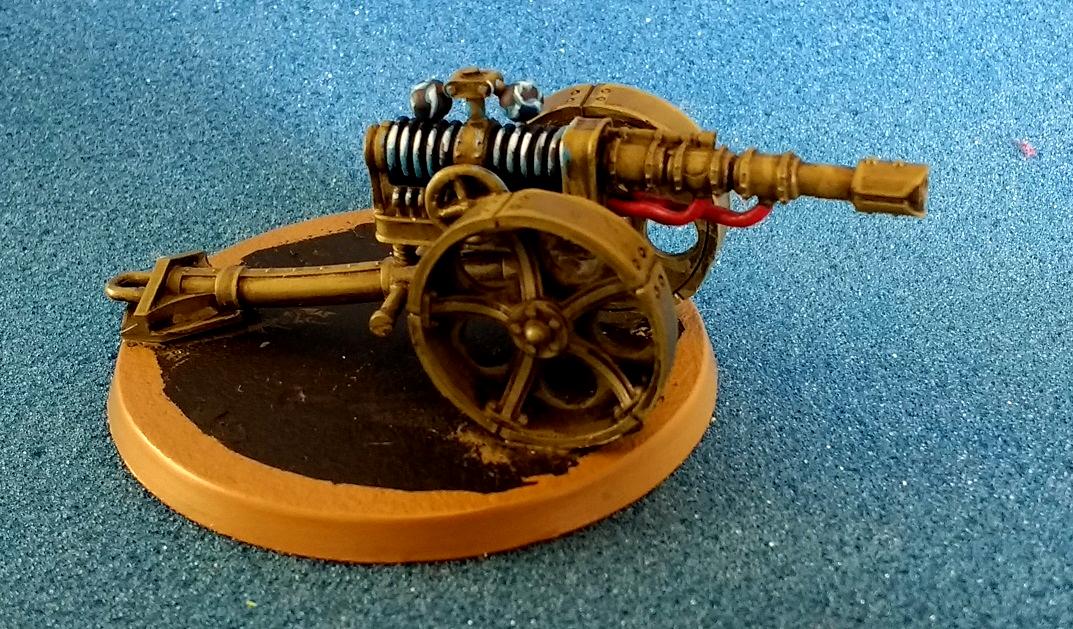 Imperial Guard, Lascannon, Steampunk