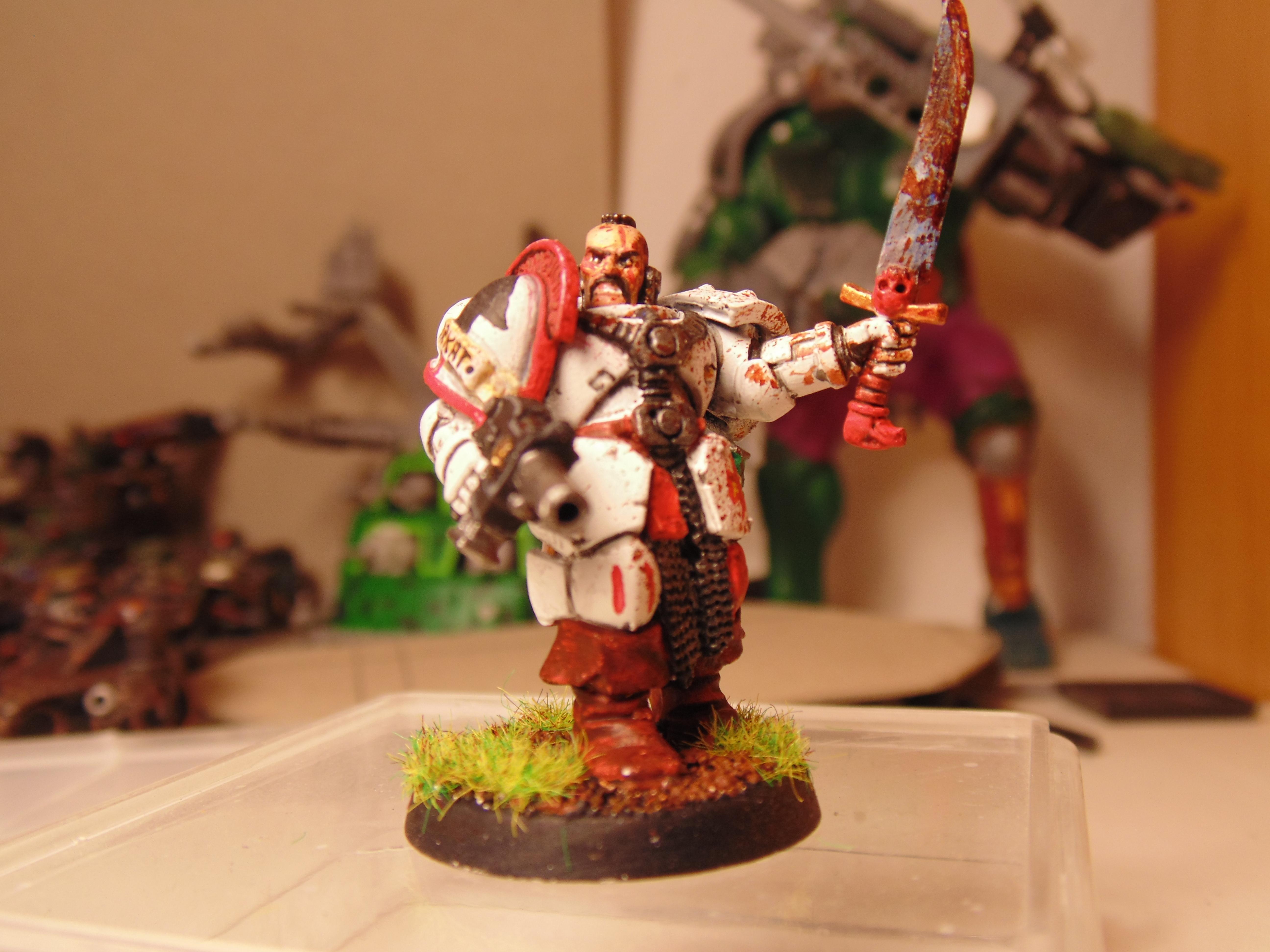 Army, Attack, Big, Bike, Blood, Chaplain, Conversion, Dreadnought, Epistolarii, Huge, Old, Painting, Scars, School, Test, Trike, Trikes, White, Work In Progress, Ws