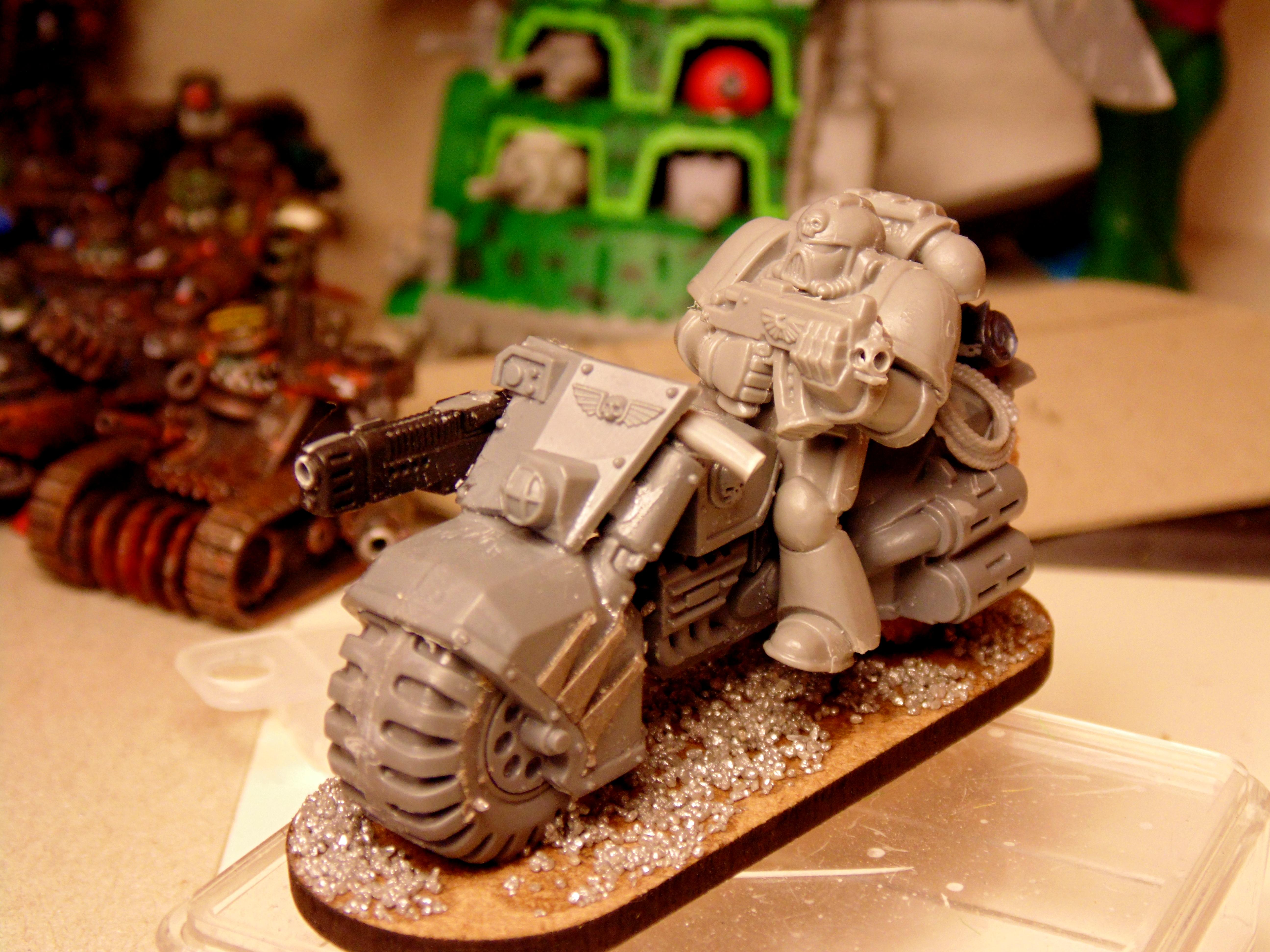 Army, Attack, Big, Bike, Blood, Chaplain, Conversion, Dreadnought, Epistolarii, Huge, Old, Painting, Scars, School, Test, Trike, Trikes, White, Work In Progress, Ws