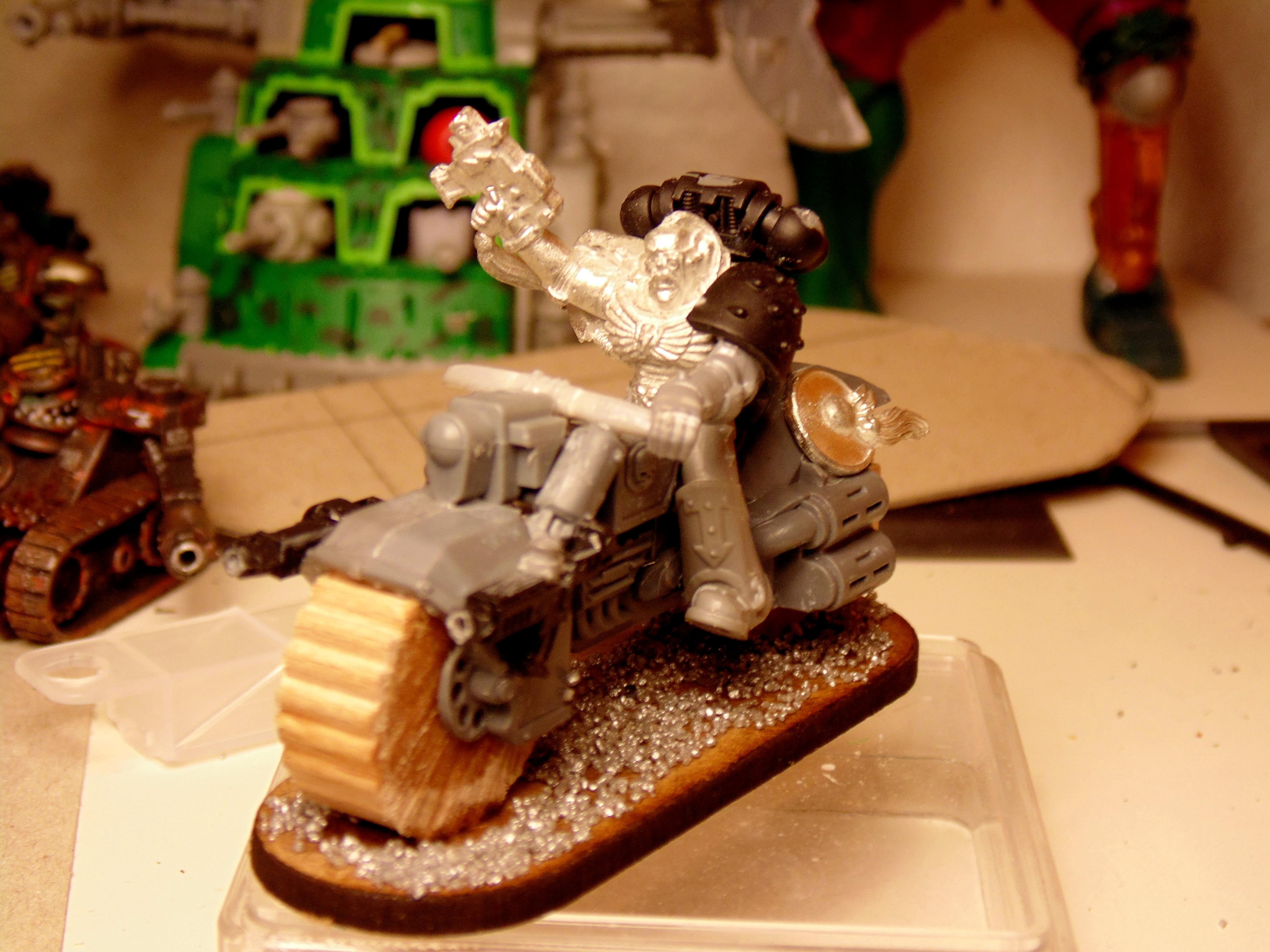 Army, Attack, Big, Bike, Blood, Chaplain, Conversion, Dreadnought, Epistolarii, Huge, Old, Painting, Scars, School, Test, Trike, Trikes, White, Work In Progress, Ws