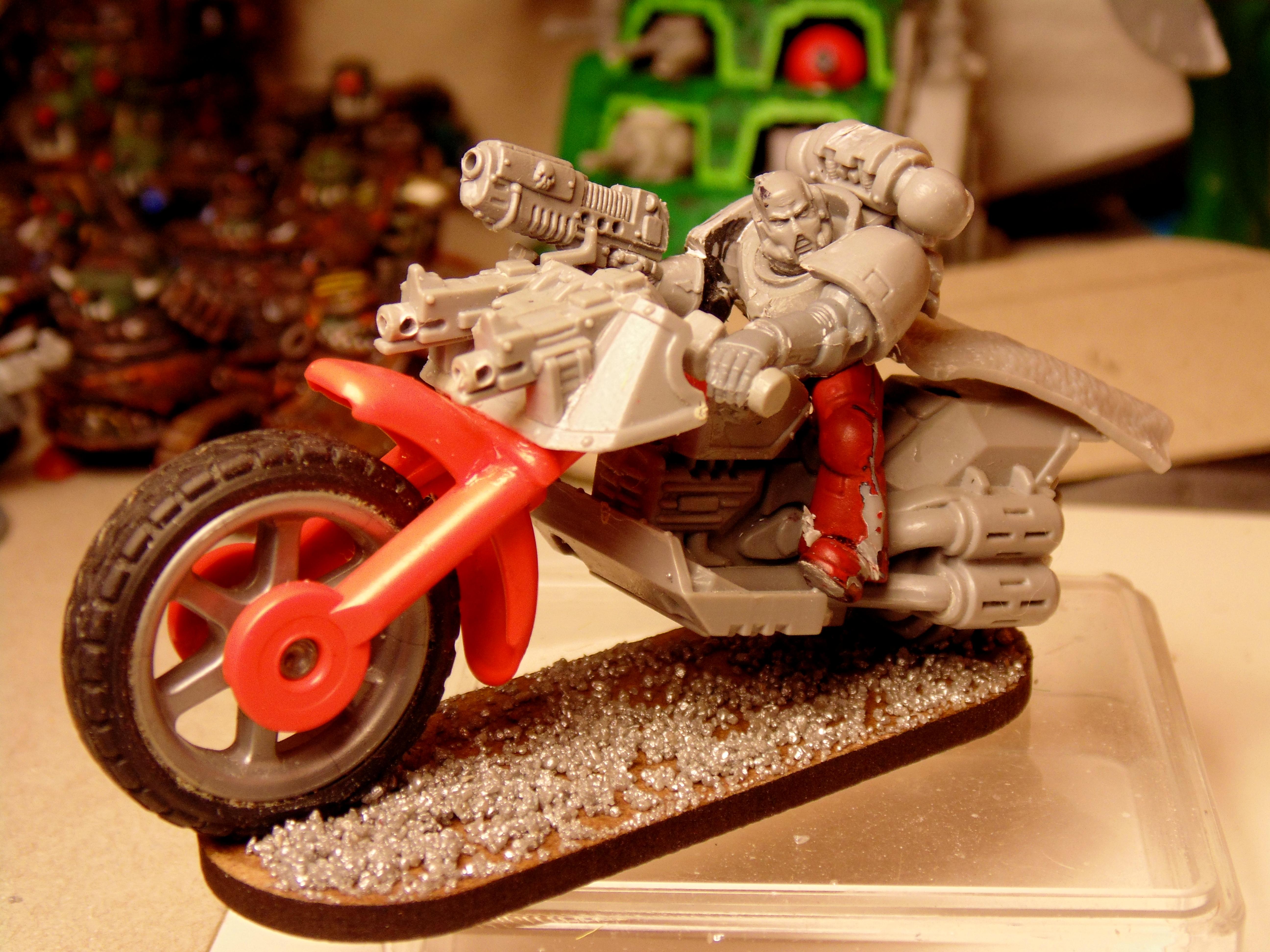 Army, Attack, Big, Bike, Blood, Chaplain, Conversion, Dreadnought, Epistolarii, Huge, Old, Painting, Scars, School, Test, Trike, Trikes, White, Work In Progress, Ws