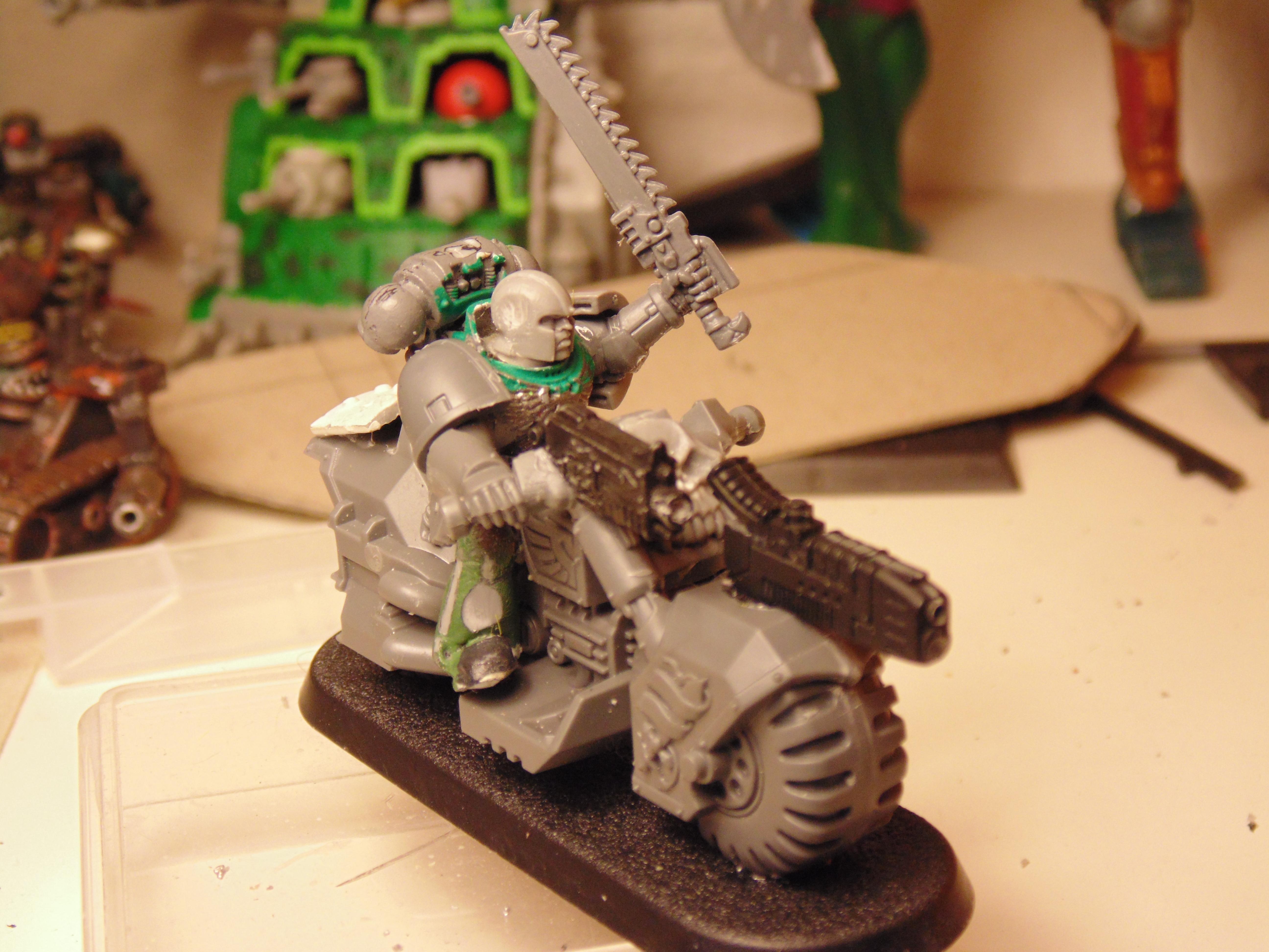 Army, Attack, Big, Bike, Blood, Chaplain, Conversion, Dreadnought, Epistolarii, Huge, Old, Painting, Scars, School, Test, Trike, Trikes, White, Work In Progress, Ws