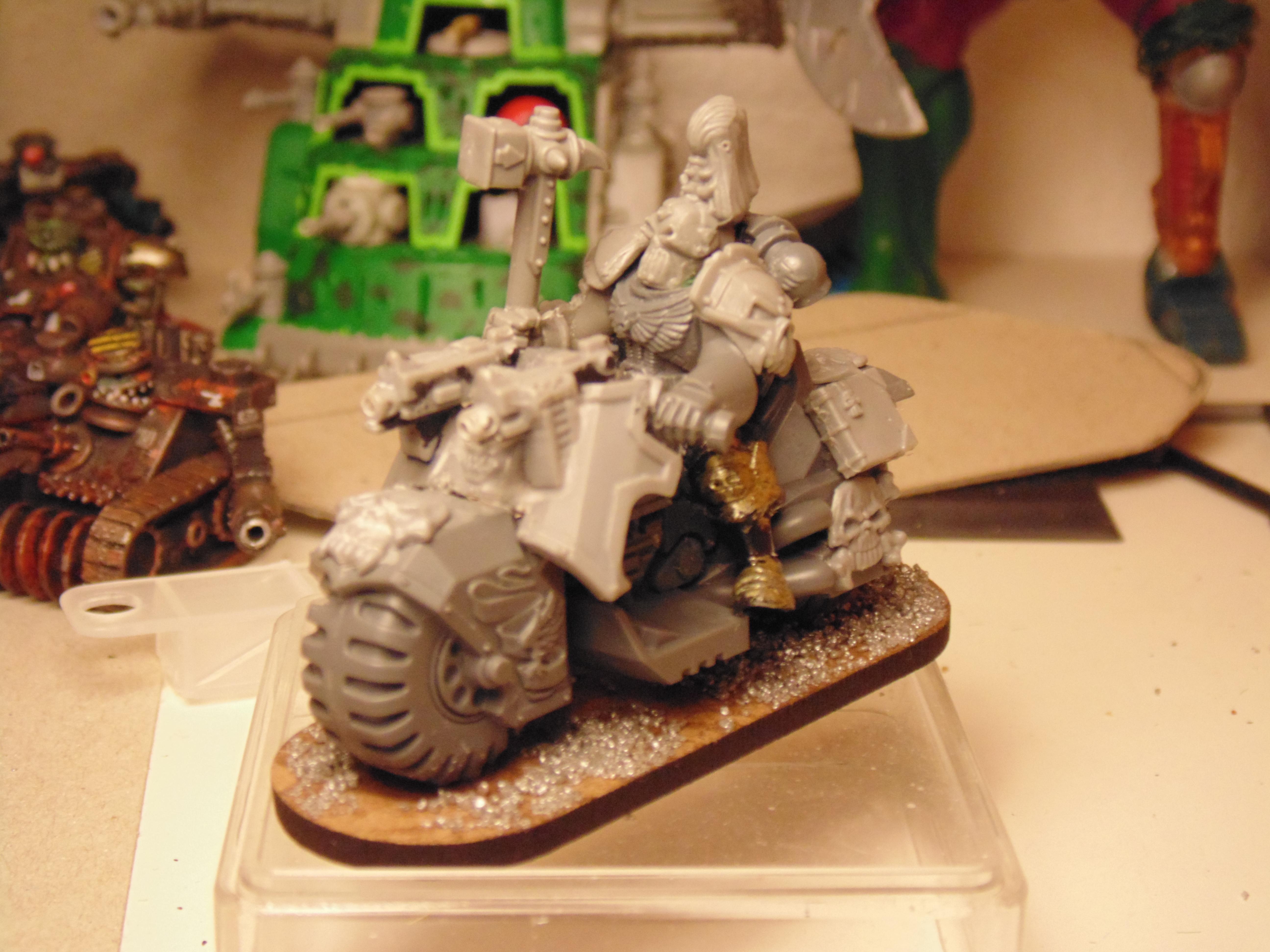 Army, Attack, Big, Bike, Blood, Chaplain, Conversion, Dreadnought, Epistolarii, Huge, Old, Painting, Scars, School, Test, Trike, Trikes, White, Work In Progress, Ws