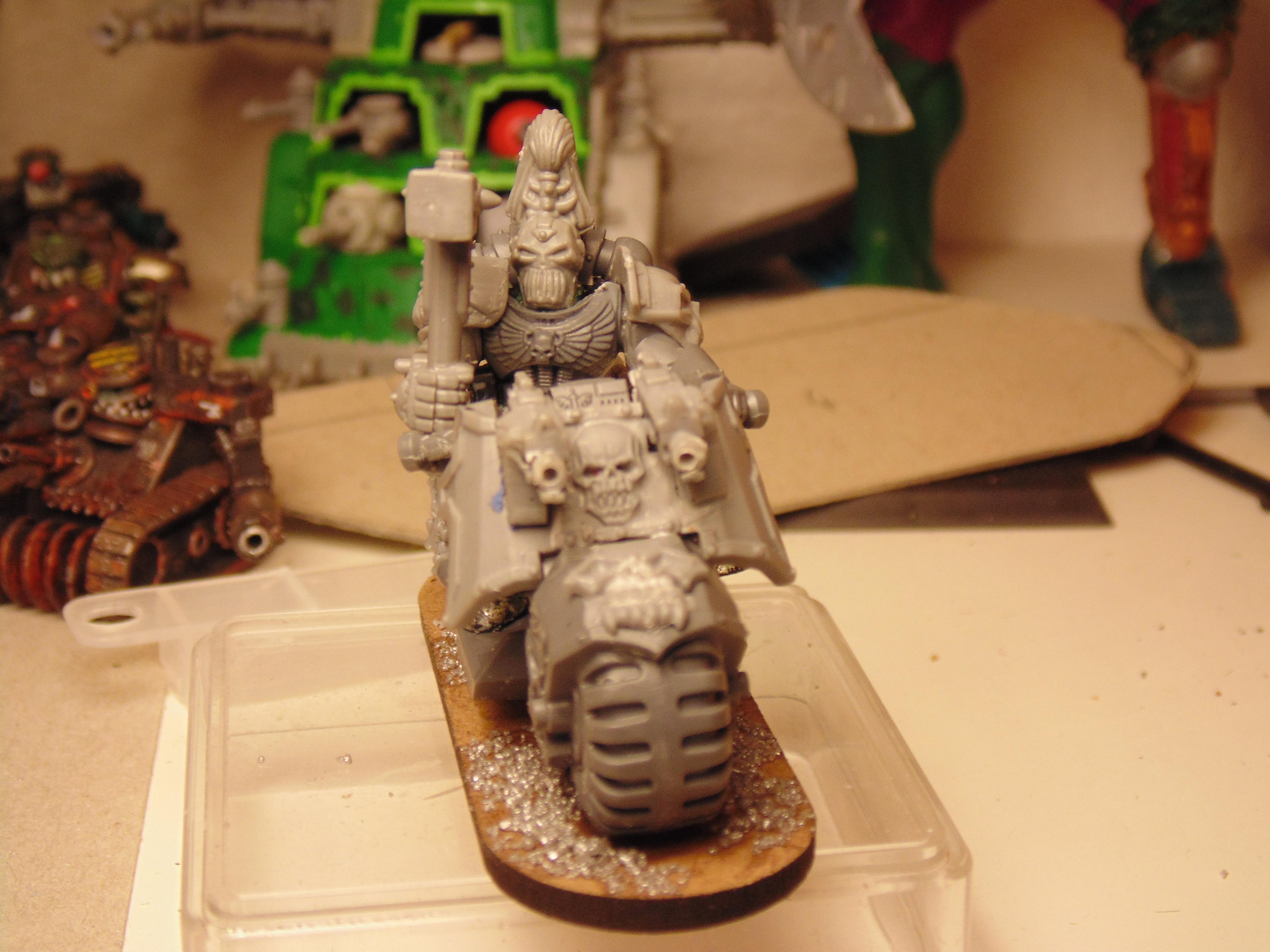Army, Attack, Big, Bike, Blood, Chaplain, Conversion, Dreadnought, Epistolarii, Huge, Old, Painting, Scars, School, Test, Trike, Trikes, White, Work In Progress, Ws