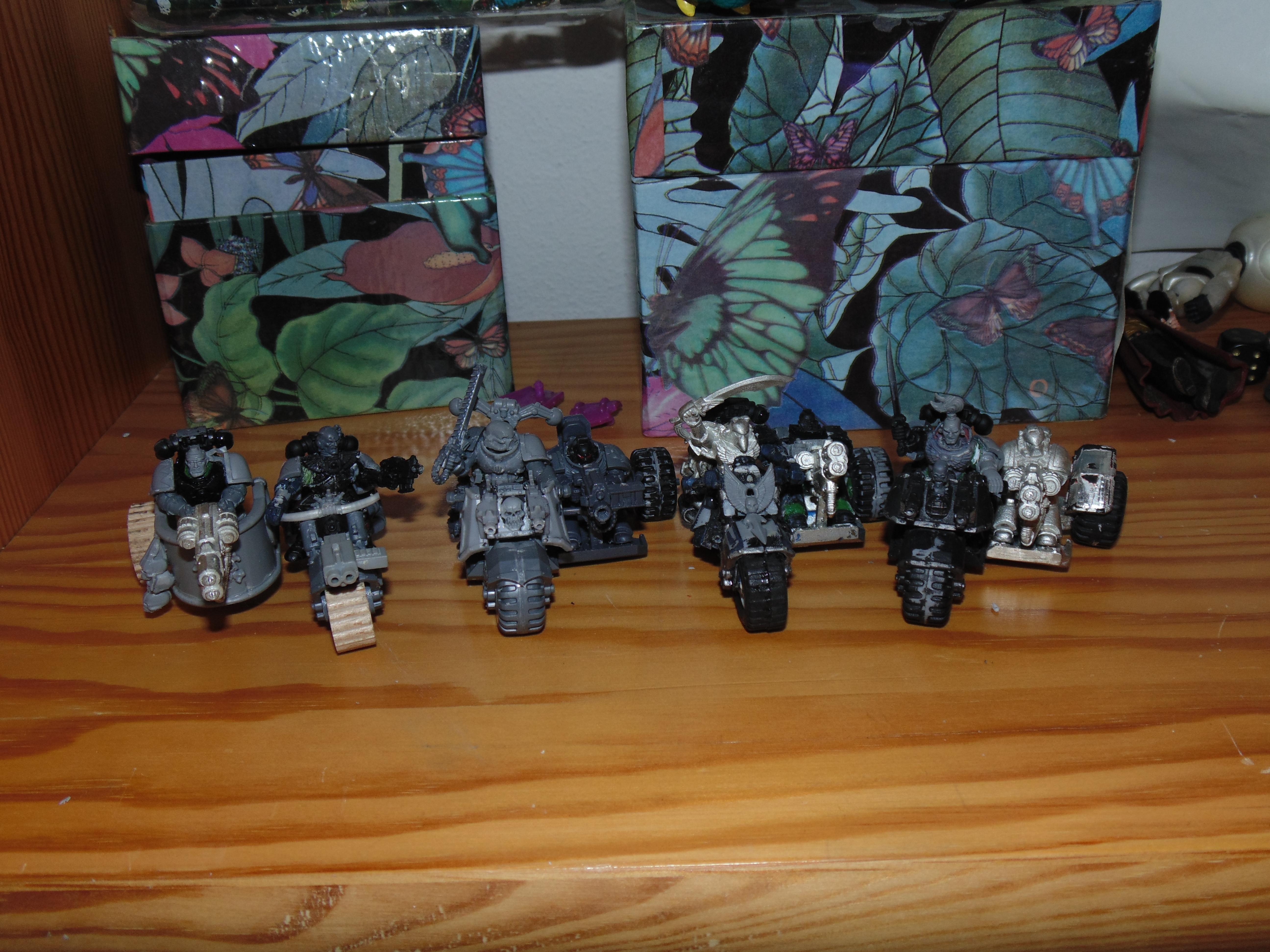 Army, Attack, Big, Bike, Blood, Chaplain, Conversion, Dreadnought, Epistolarii, Huge, Old, Painting, Scars, School, Test, Trike, Trikes, White, Work In Progress, Ws