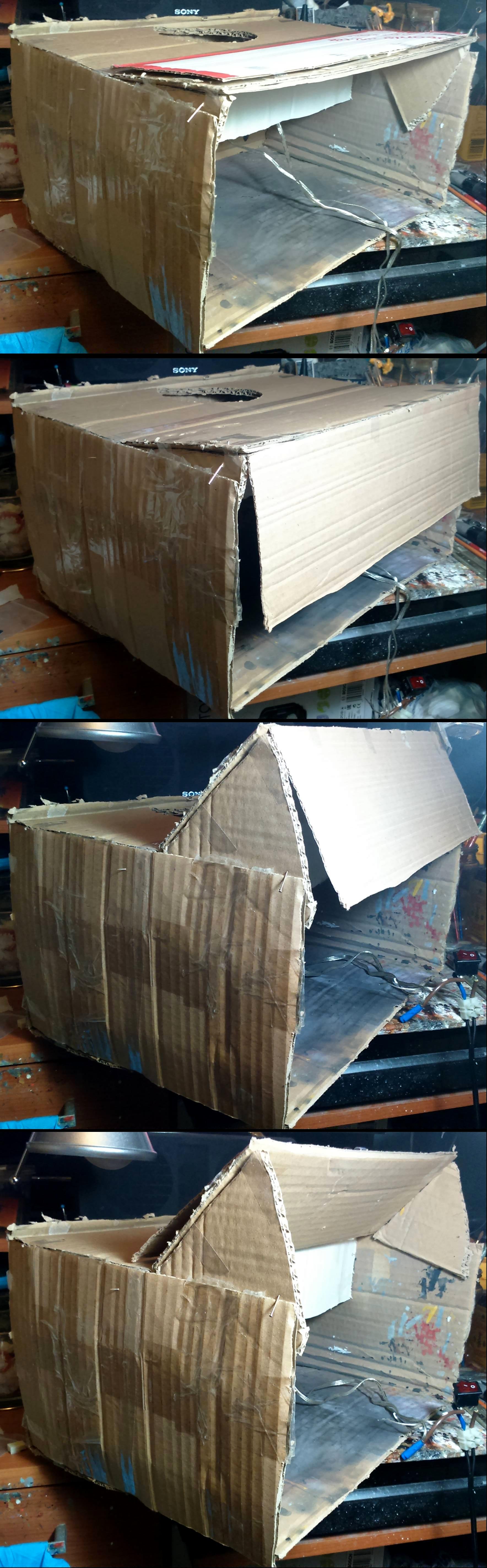 Airbrush extraction hood concept design wip 3