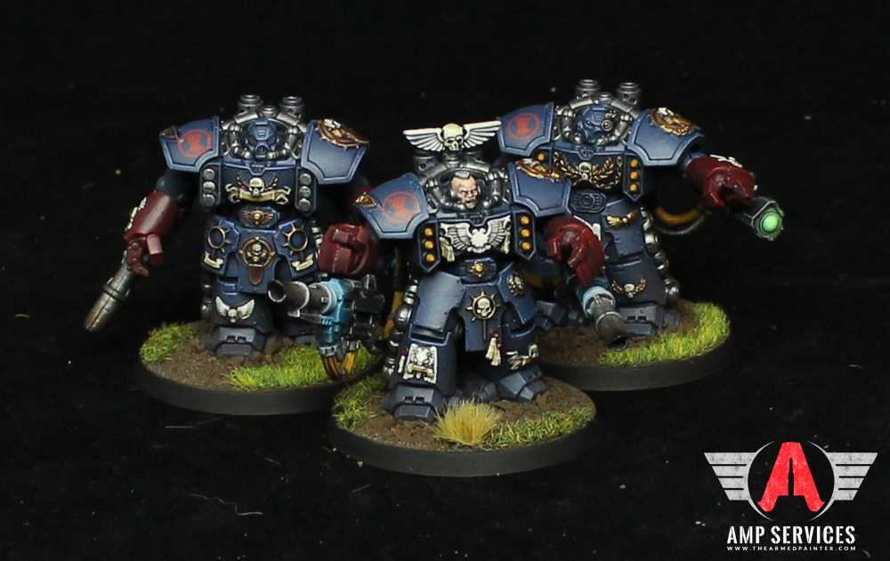 Brush 4 Hire, Crimson Fists, Space Marines, The Armed Painter, Warhammer 40,000