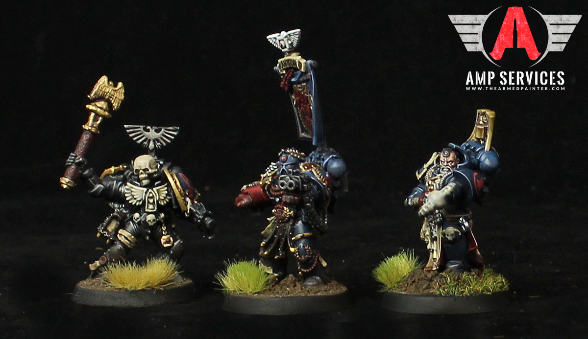 Brush 4 Hire, Crimson Fists, Space Marines, The Armed Painter, Warhammer 40,000