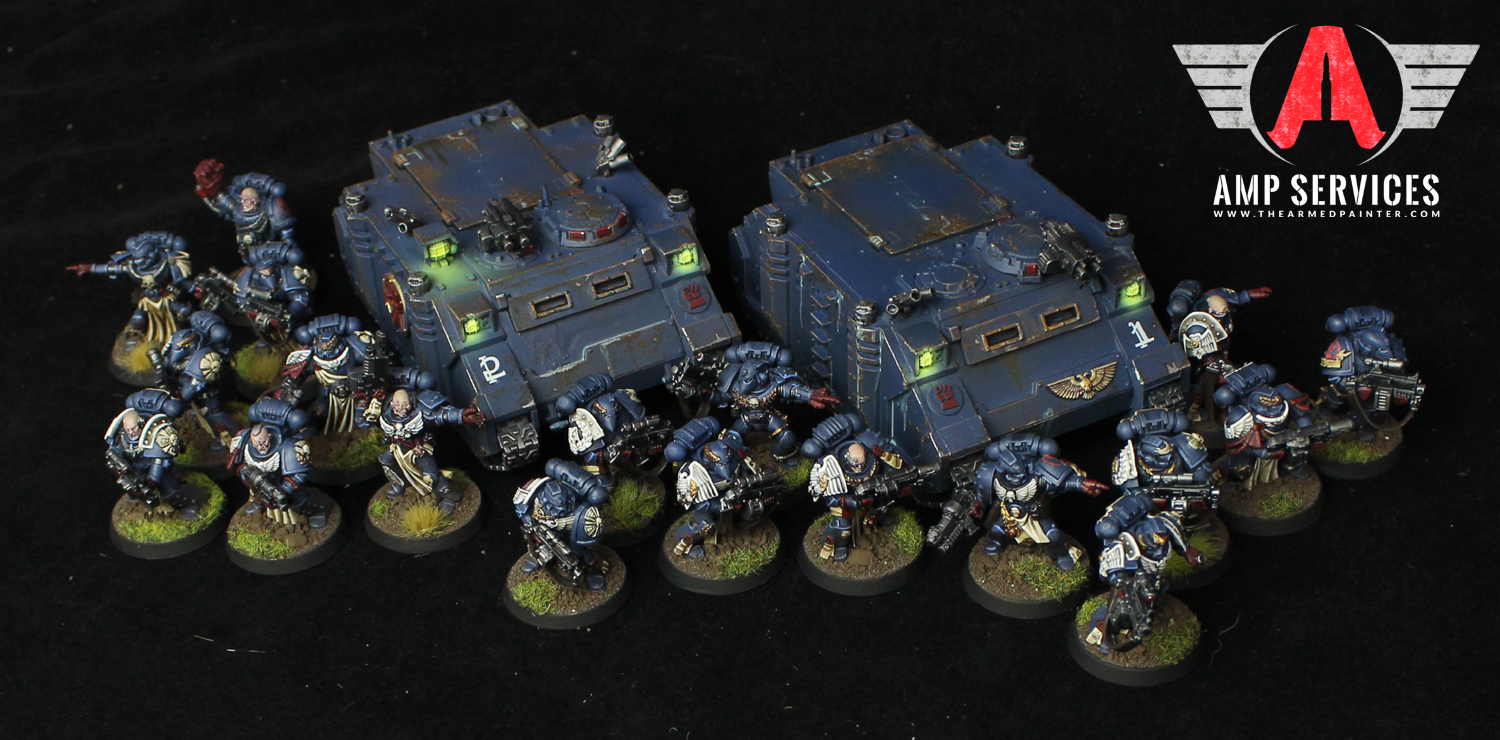 Brush 4 Hire, Crimson Fists, Space Marines, The Armed Painter, Warhammer 40,000