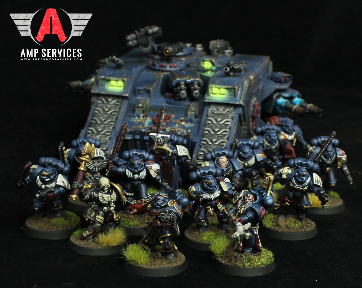 Brush 4 Hire, Crimson Fists, Space Marines, The Armed Painter, Warhammer 40,000