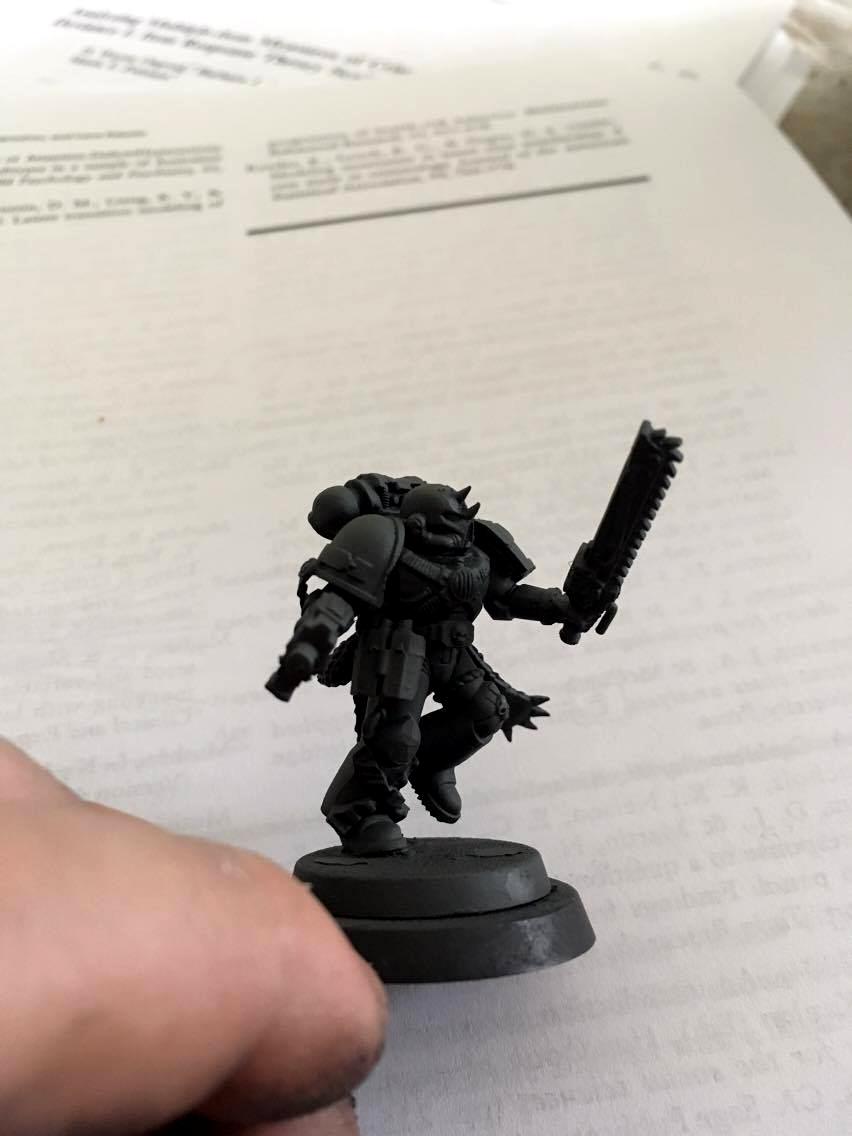 Sigele Sefu, 4th Company Veteran of the Space Rhinos (View 2)