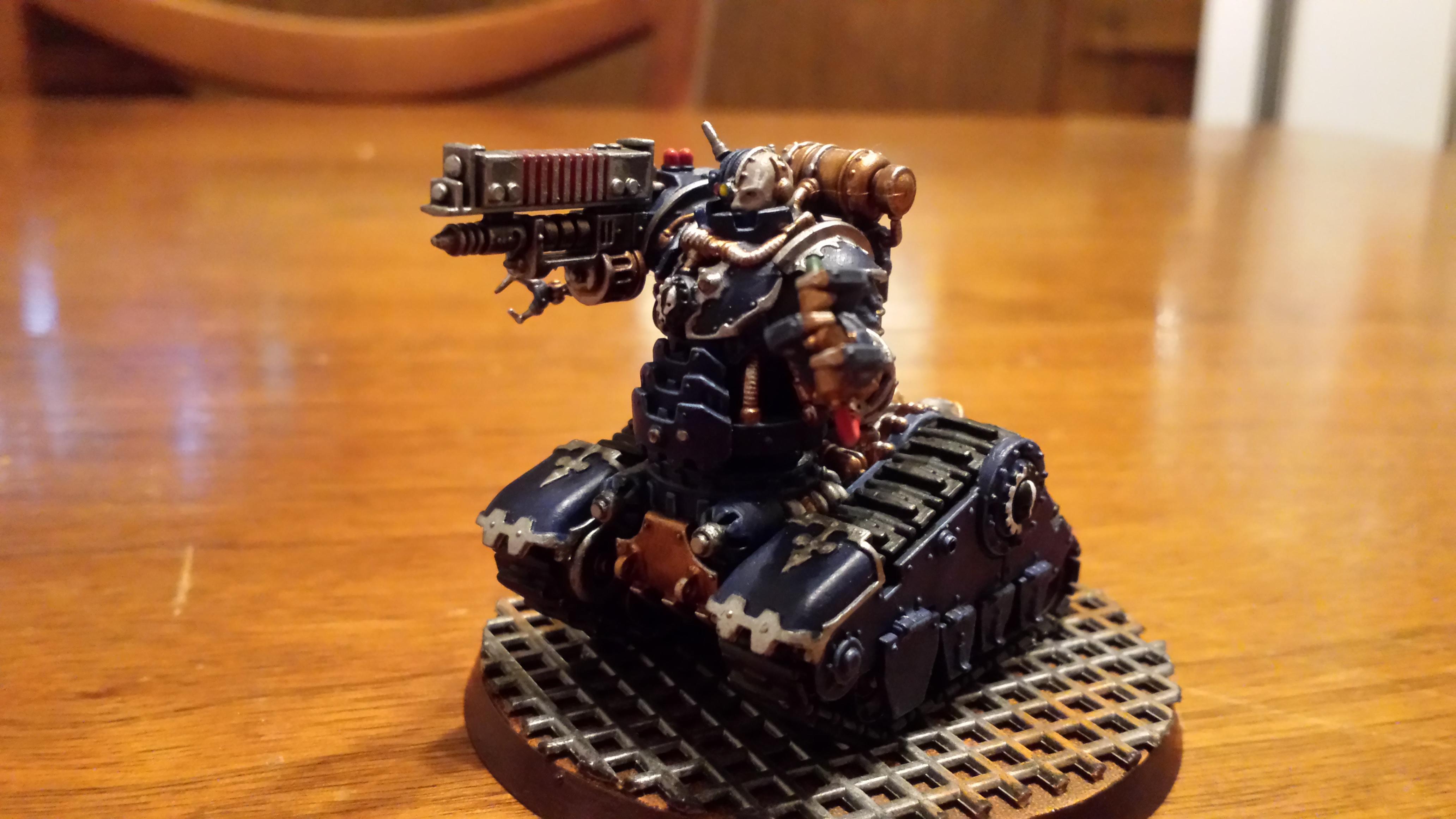 Adeptus Mechanicus, Battle, Blue, Cult Mechanicus, Heavy Arc Rifle, Hydraulic Claw, Kataphron, Kataphron Battle Servitors, Konor, Servitors