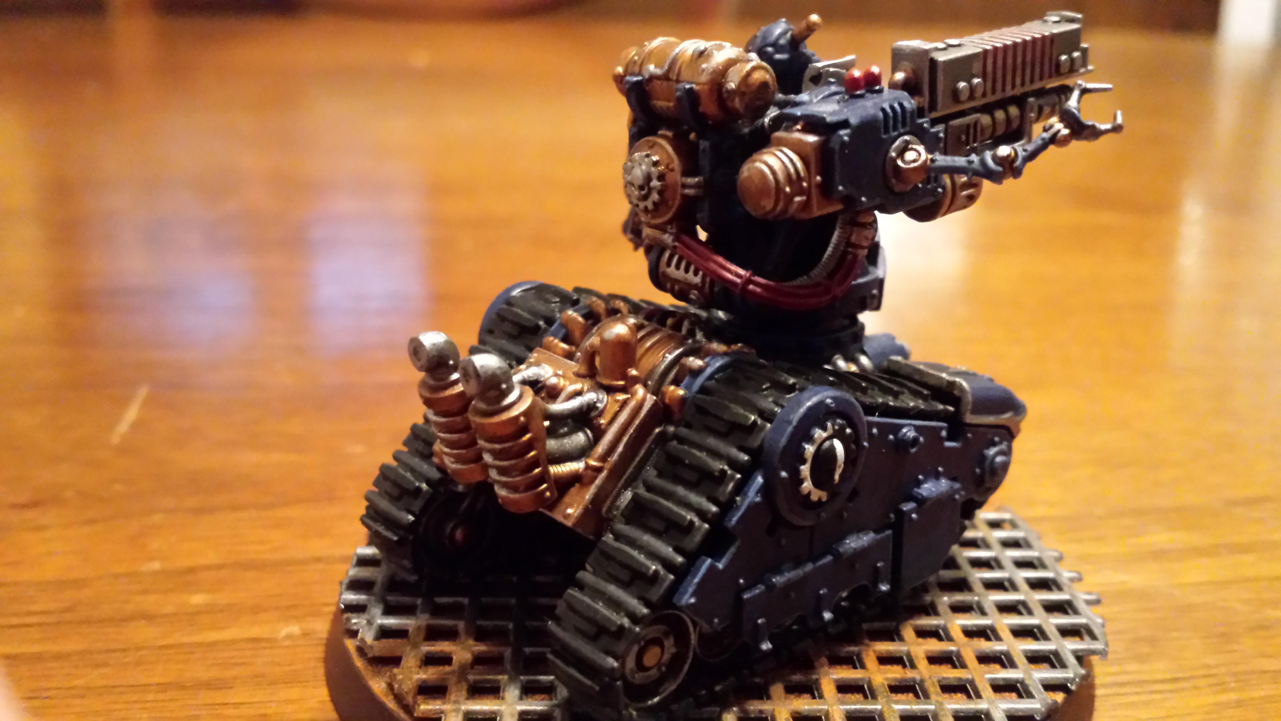Adeptus Mechanicus, Arc Claw, Battle, Blue, Cult Mechanicus, Heavy Arc Rifle, Kataphron, Kataphron Battle Servitors, Konor, Servitors