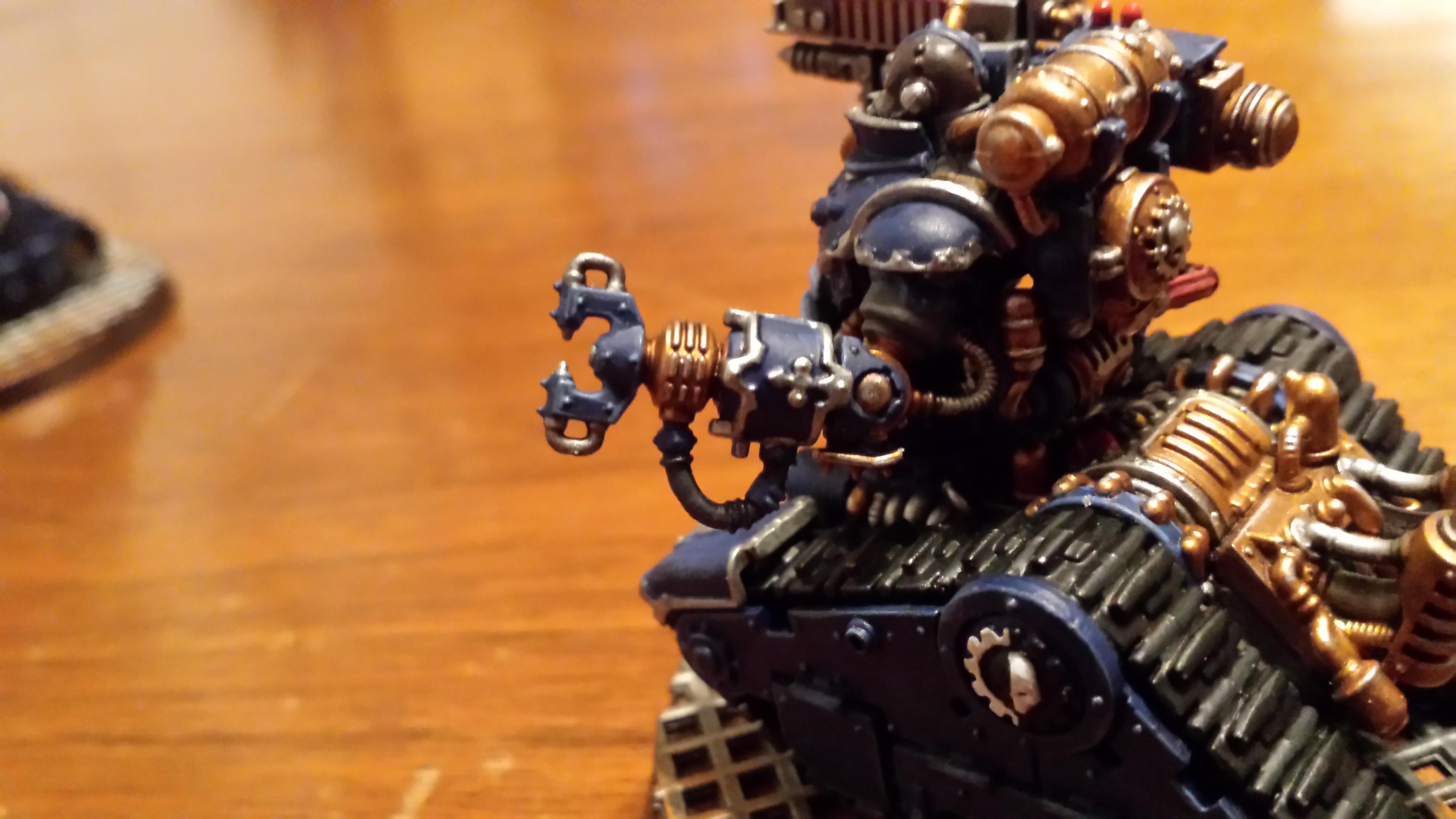 Adeptus Mechanicus, Arc Claw, Battle, Blue, Cult Mechanicus, Heavy Arc Rifle, Kataphron, Kataphron Battle Servitors, Konor, Servitors