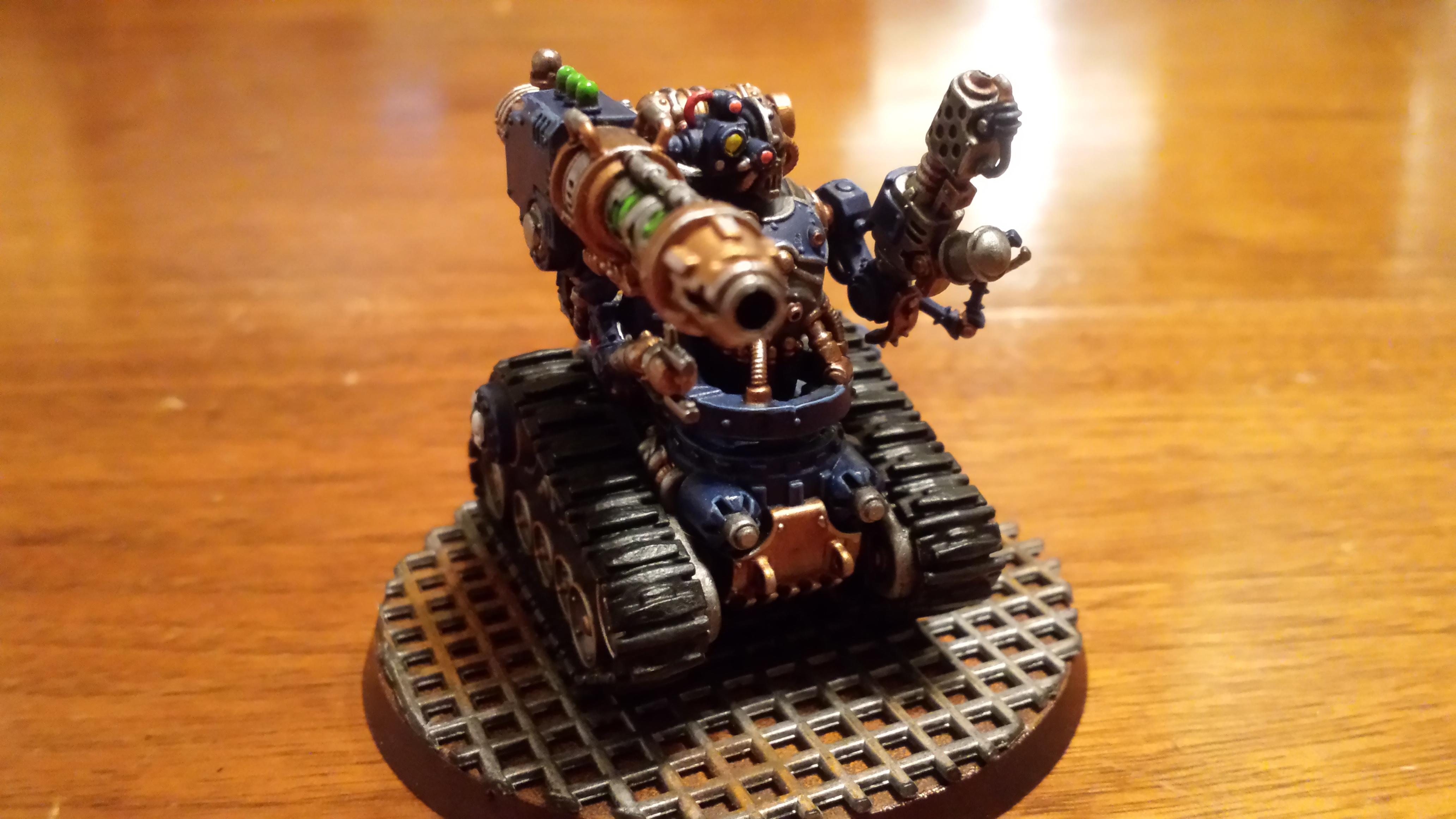 Adeptus Mechanicus, Battle, Blue, Cognis Flamer, Cult Mechanicus, Heavy Grav-cannon, Kataphron, Kataphron Battle Servitors, Konor, Servitors