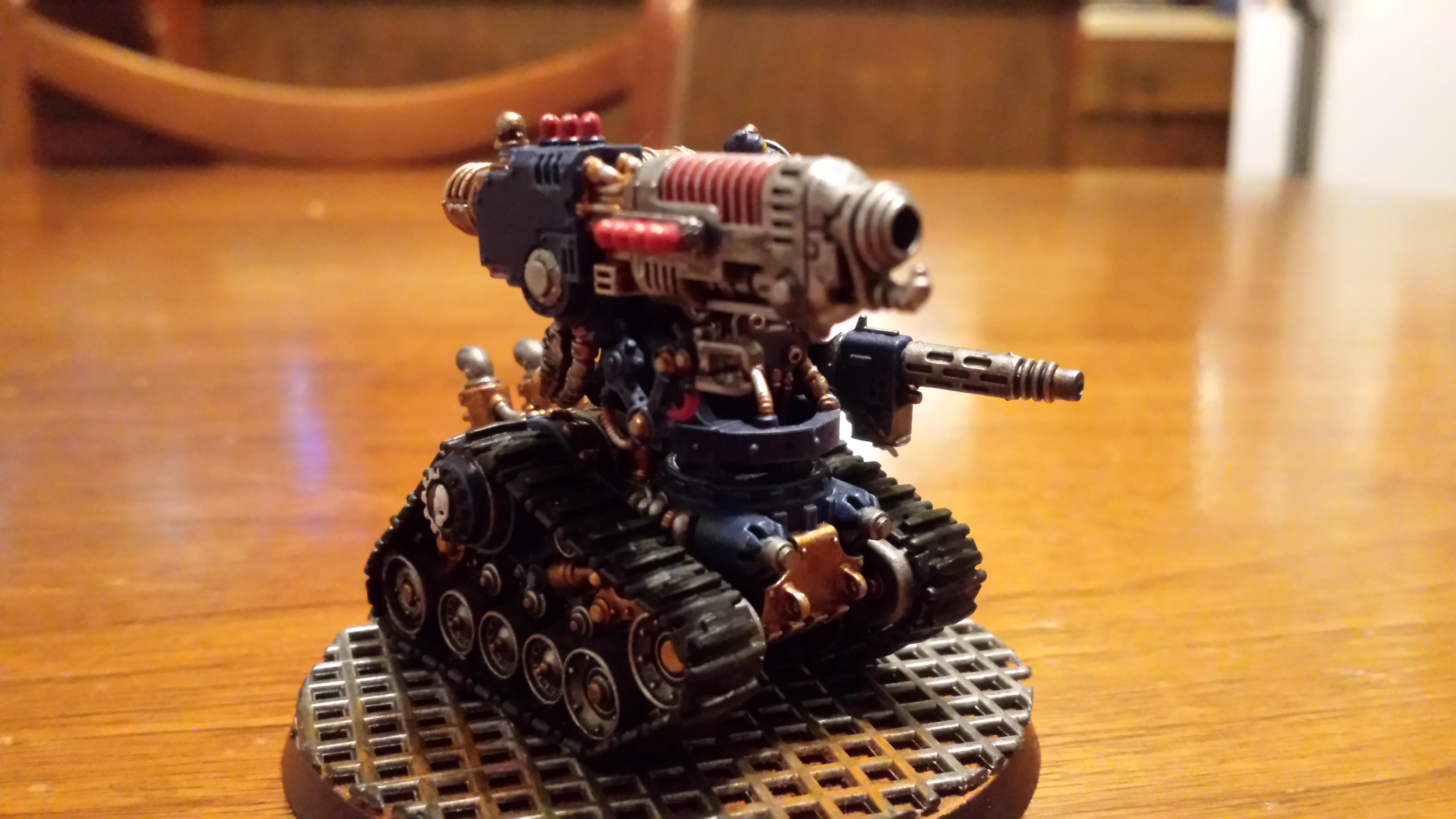 Adeptus Mechanicus, Battle, Blue, Cult Mechanicus, Kataphron, Kataphron Battle Servitors, Konor, Phosphor Blaster, Plasma Culverin, Servitors