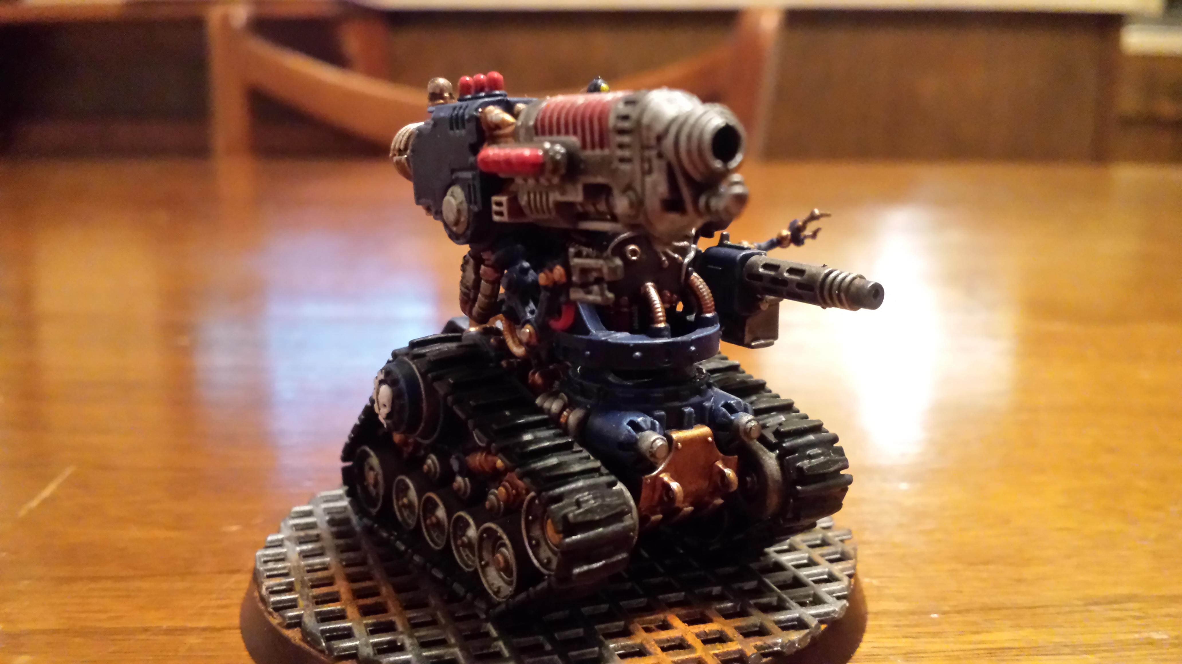 Adeptus Mechanicus, Battle, Blue, Cult Mechanicus, Kataphron, Kataphron Battle Servitors, Konor, Phosphor Blaster, Plasma Culverin, Servitors