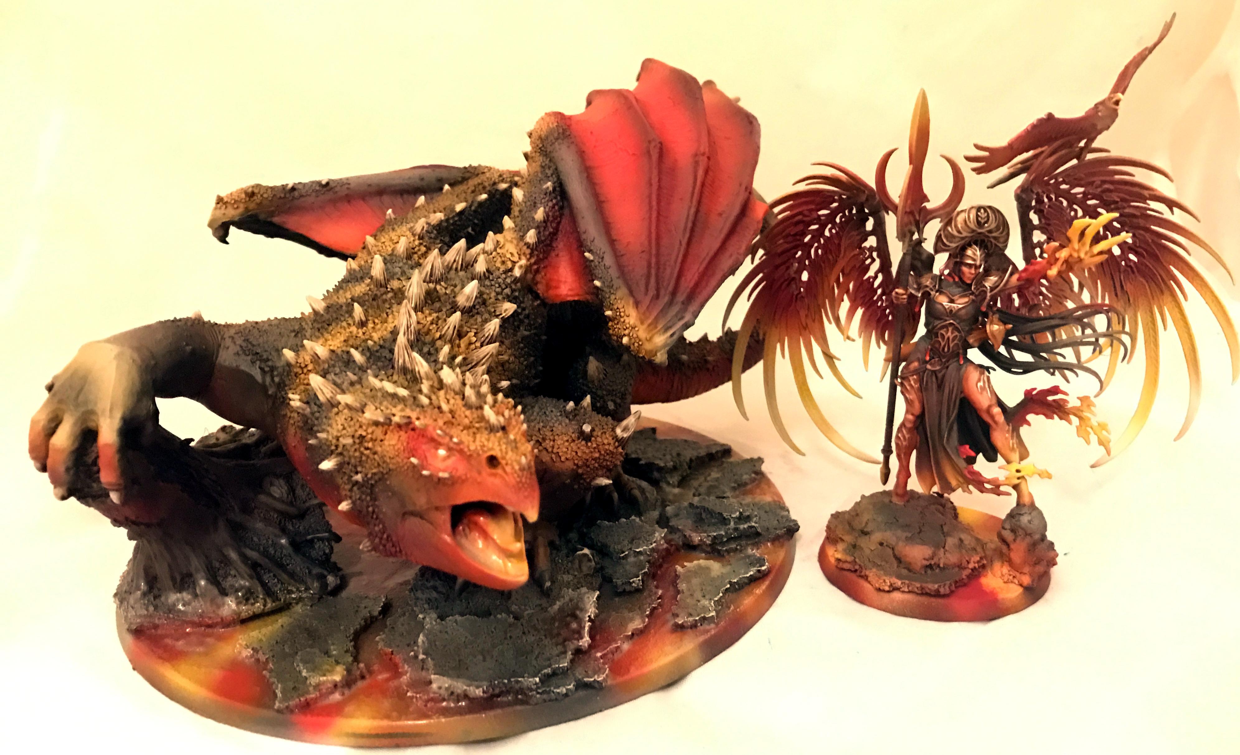 Dragon, Fire Queen, Great Oranges, Queen