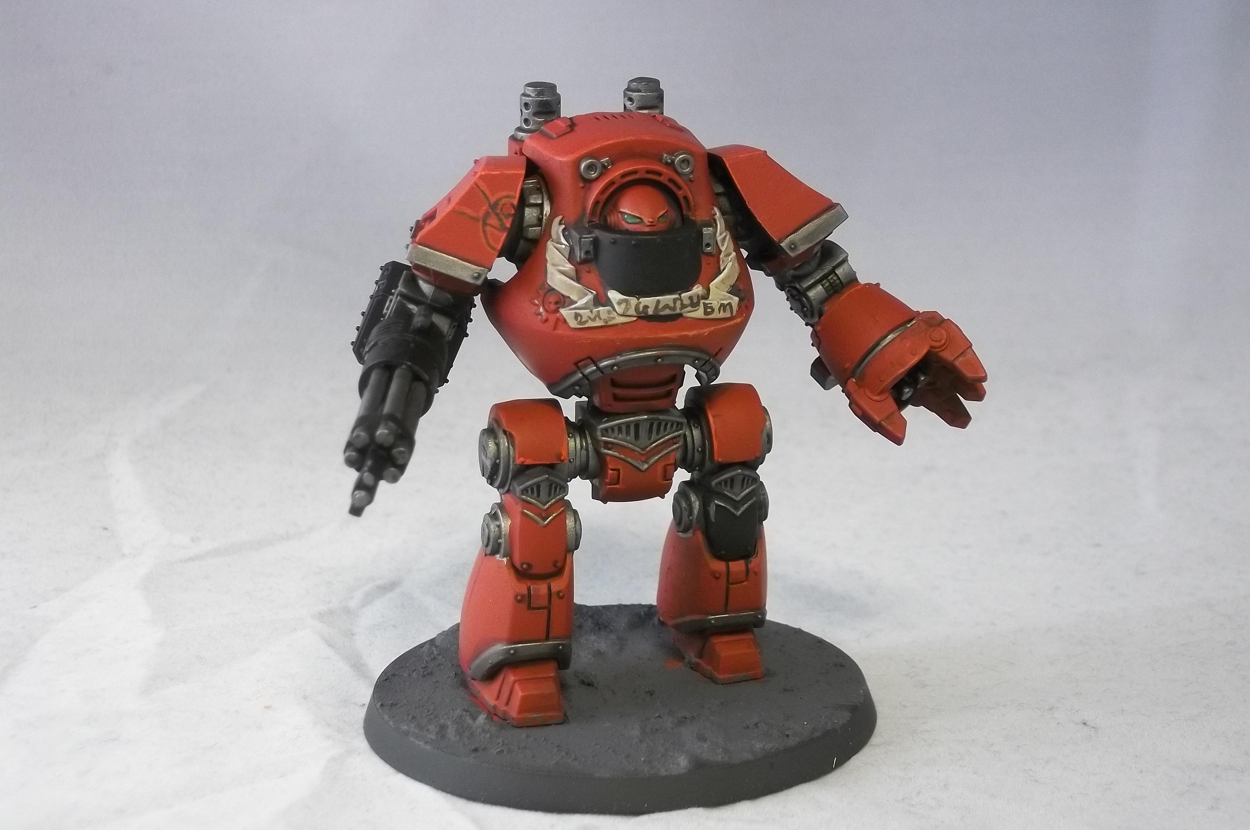Contemptor, Dreadnought, Horus Heresy, Sor Gharax, Word Bearers, Work In Progress
