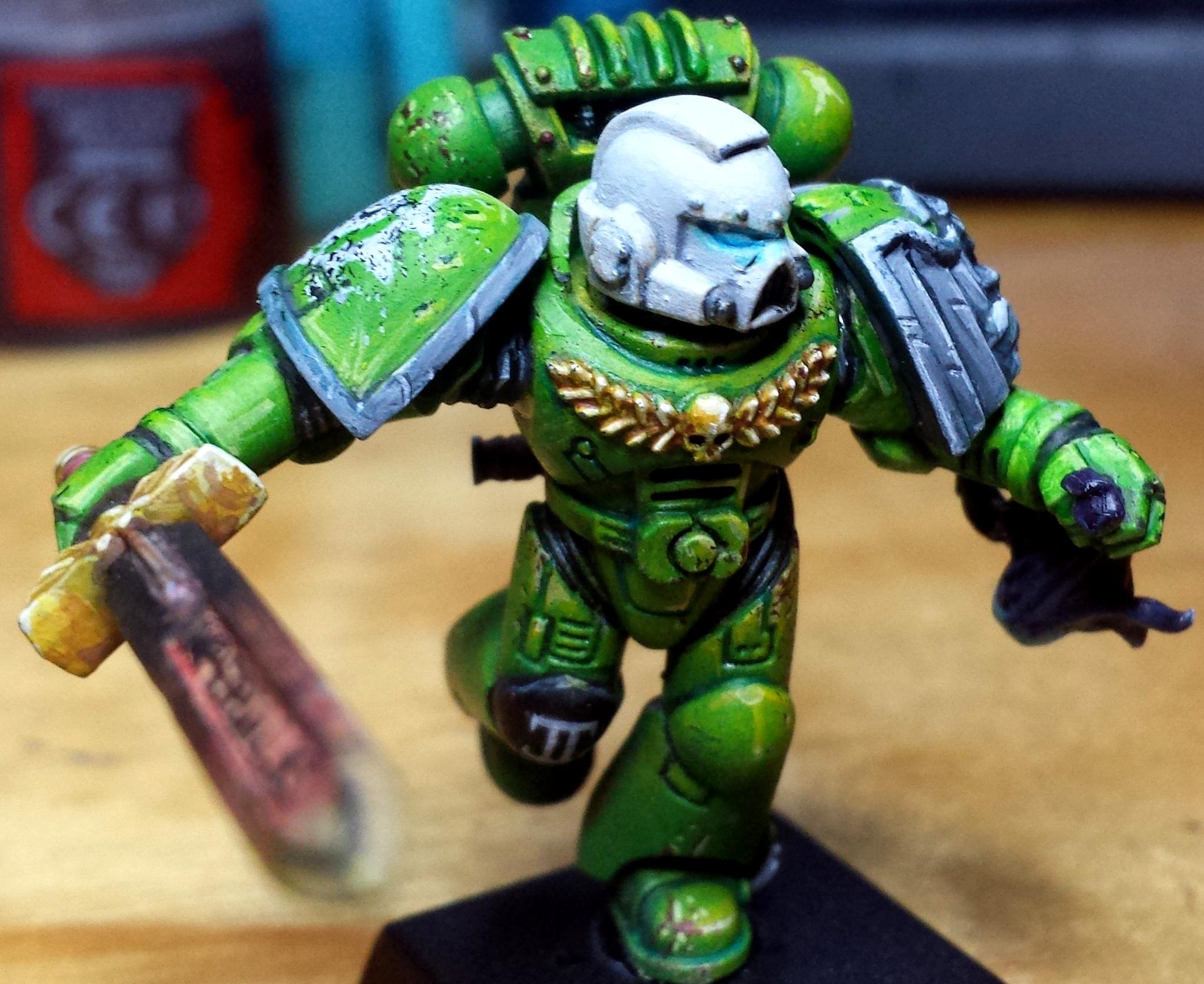 Champion, Sons Of Medusa, Space Marines