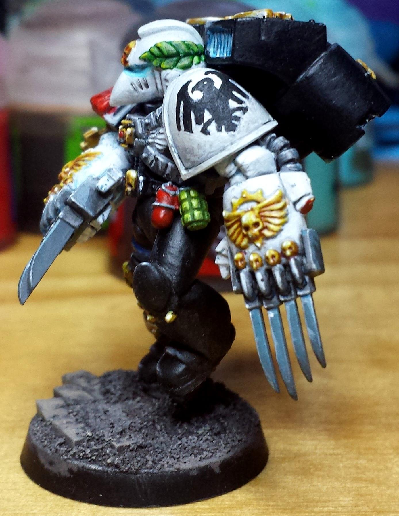 Assault Marines, Lightning Claws, Raven Guard, Sergeant