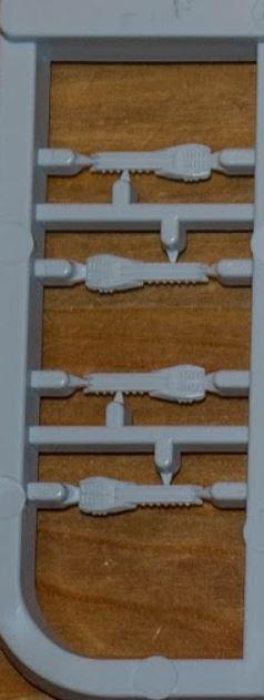 UCM Frigate Sprue Cannons