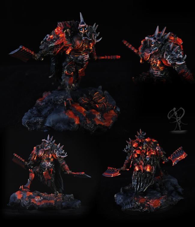 Berserkers, Kingdom Death, Non-Metallic Metal, Object Source Lighting